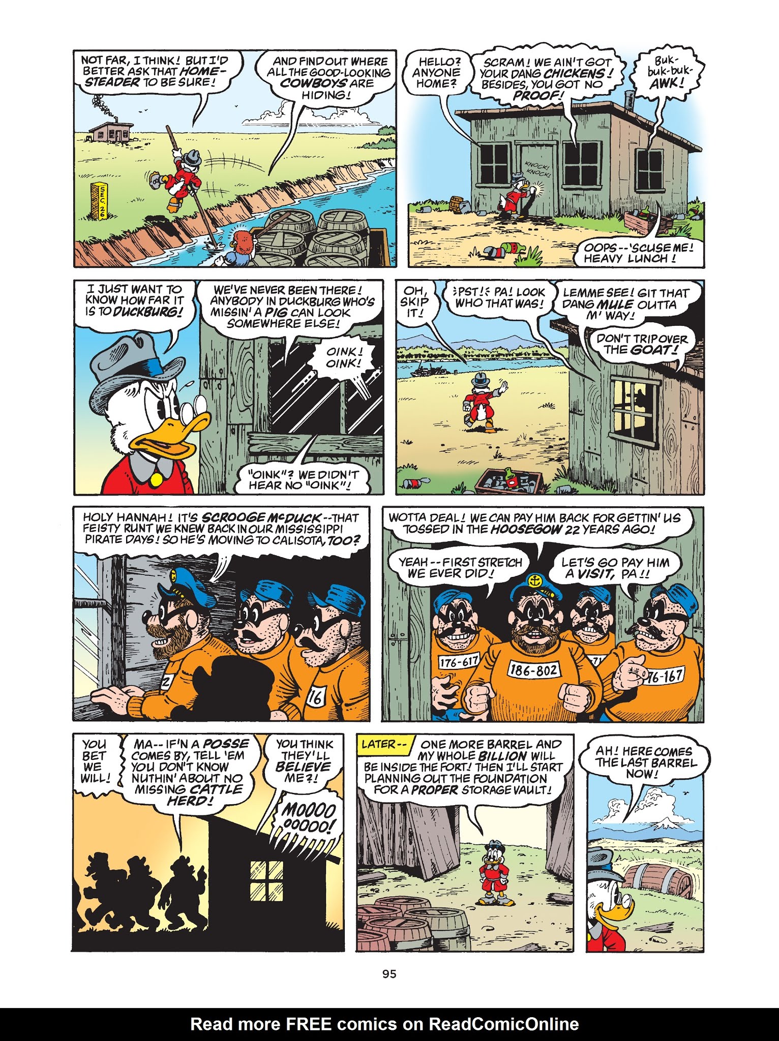 Read online Walt Disney Uncle Scrooge and Donald Duck: The Don Rosa Library comic -  Issue # TPB 5 (Part 1) - 96