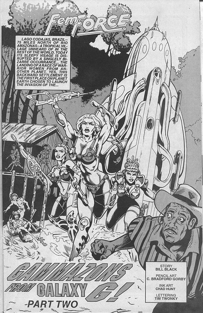 Read online Femforce comic -  Issue #43 - 14