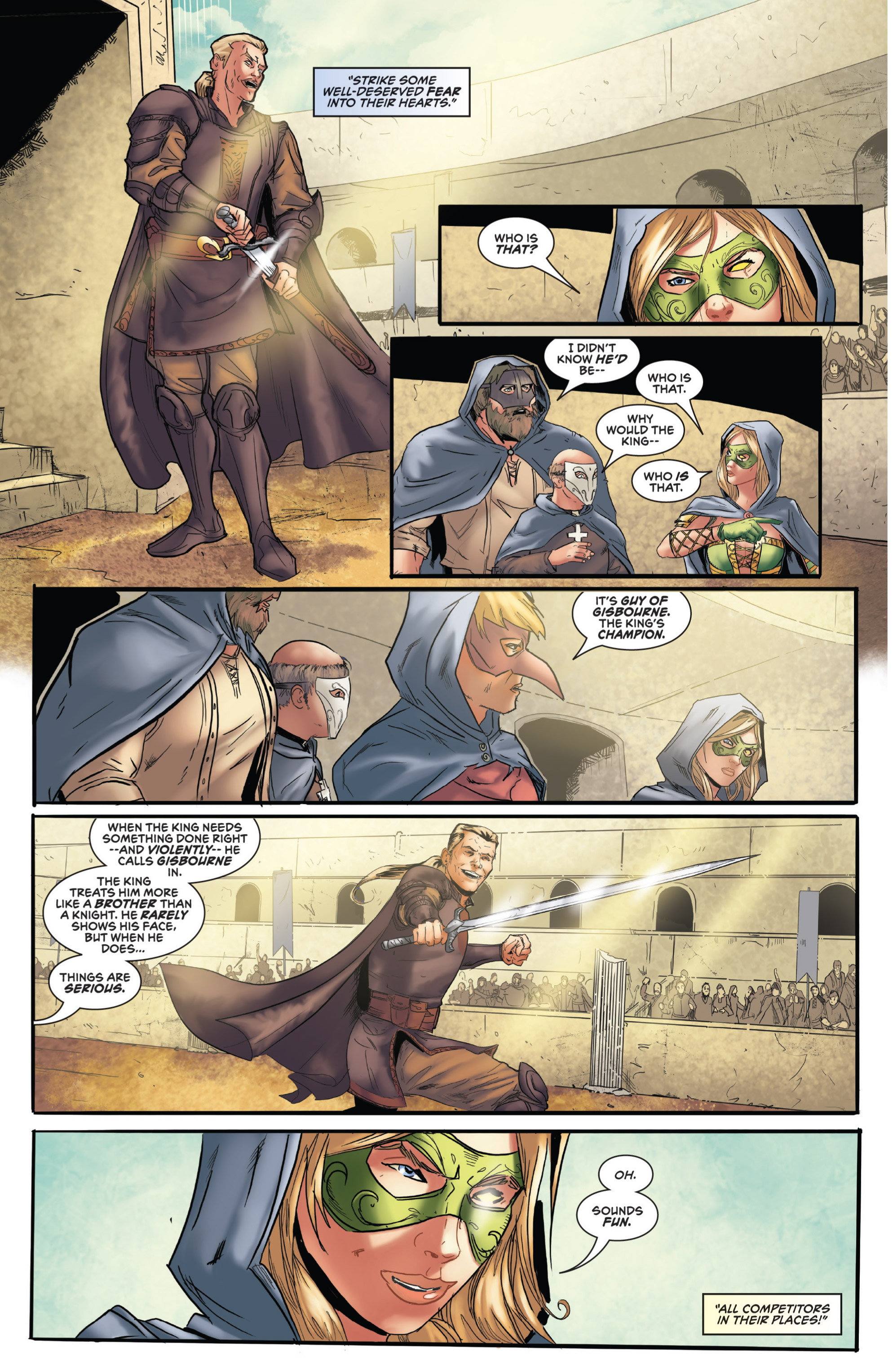 Read online Grimm Fairy Tales presents Robyn Hood (2012) comic -  Issue #4 - 8