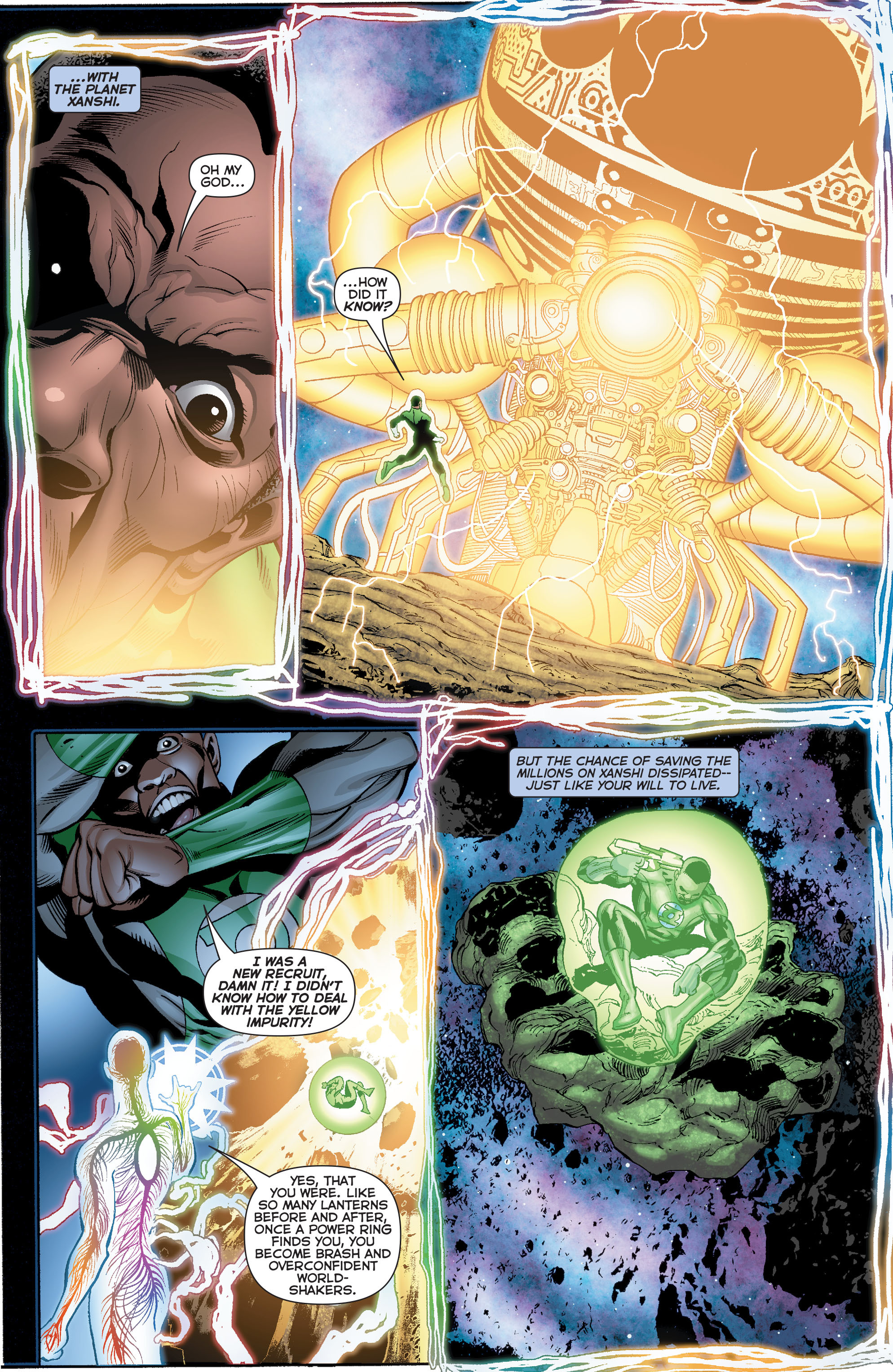 Read online Green Lantern: The Wrath of the First Lantern comic -  Issue # TPB - 114