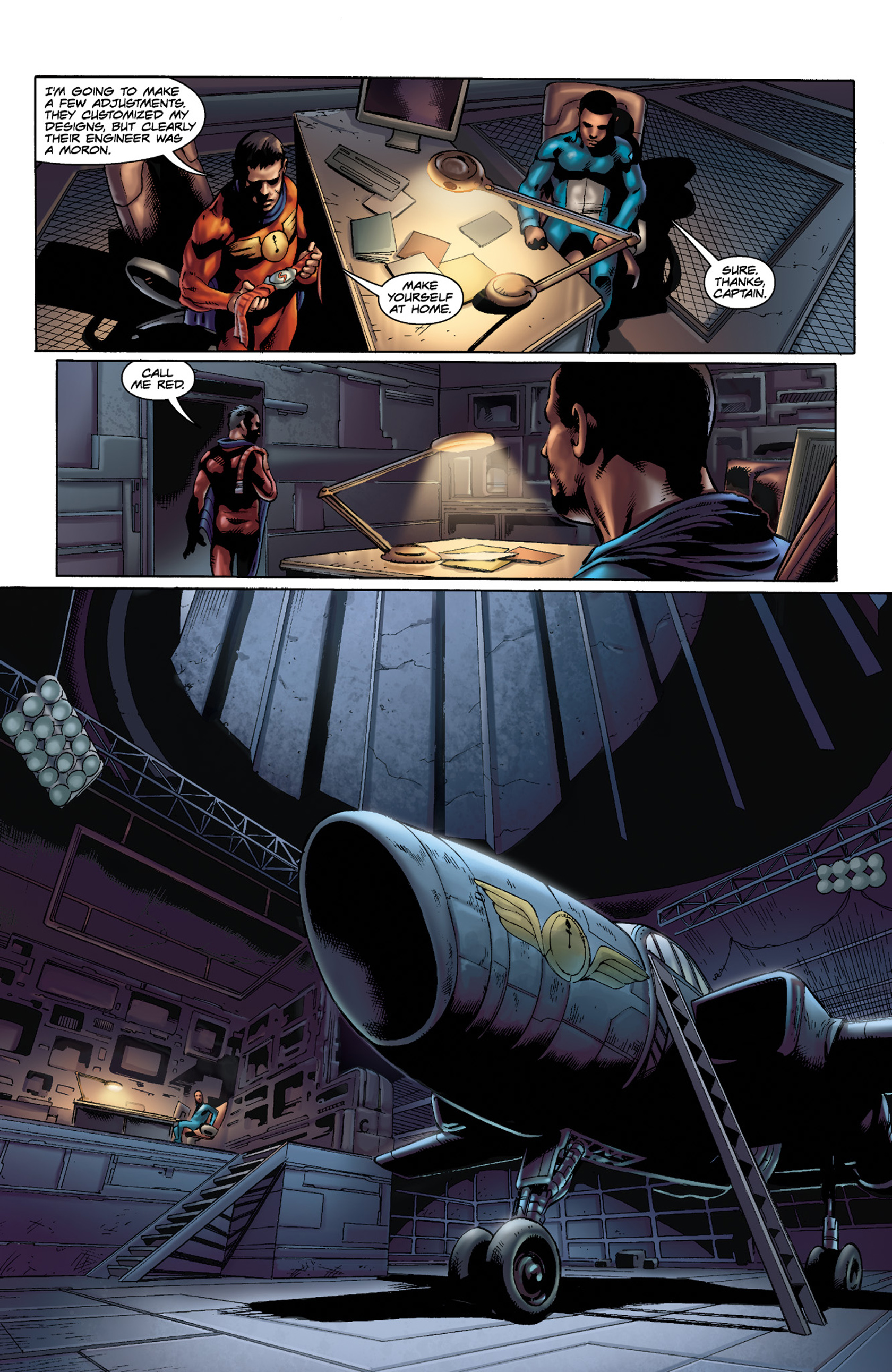 Read online Skyman comic -  Issue #3 - 7