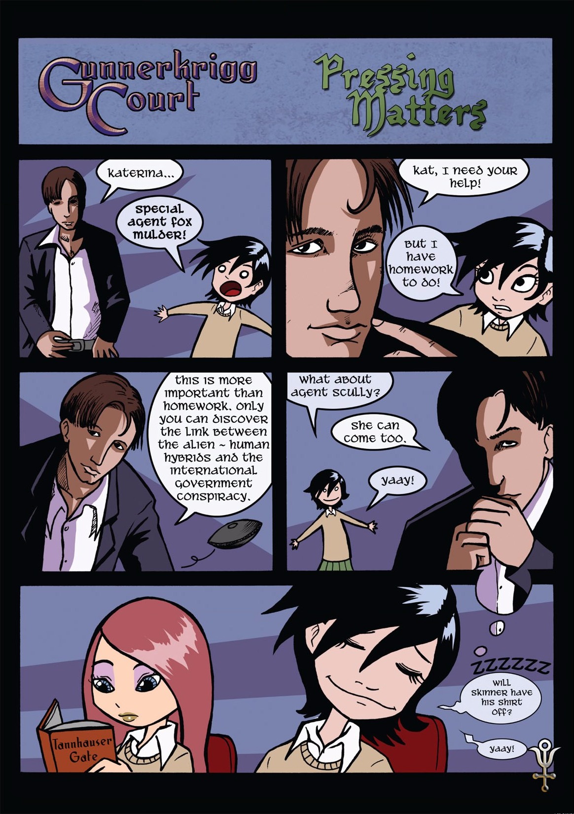Read online Gunnerkrigg Court comic -  Issue # TPB 1 (Part 3) - 6