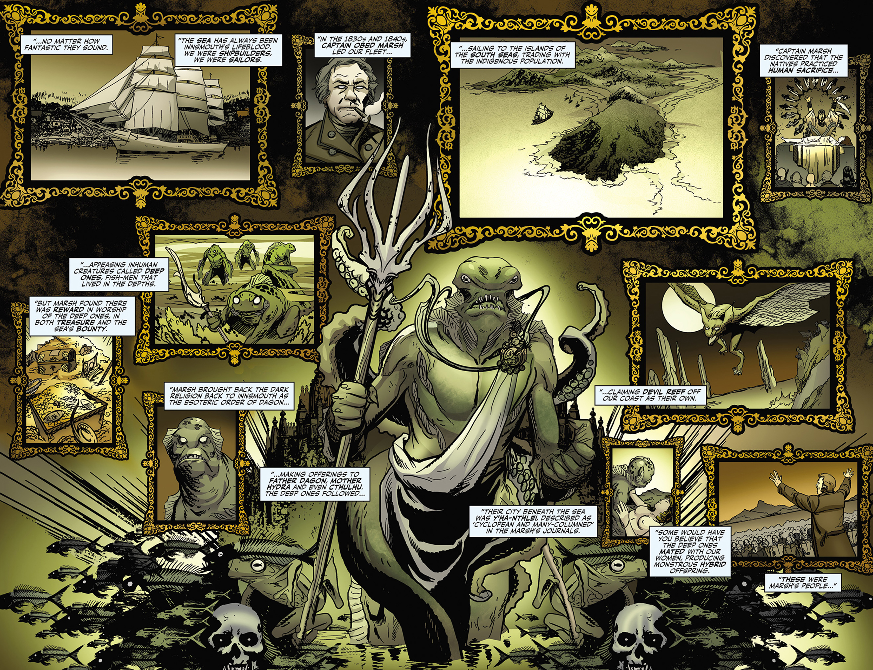 Read online The Shadow Over Innsmouth comic -  Issue # Full - 10