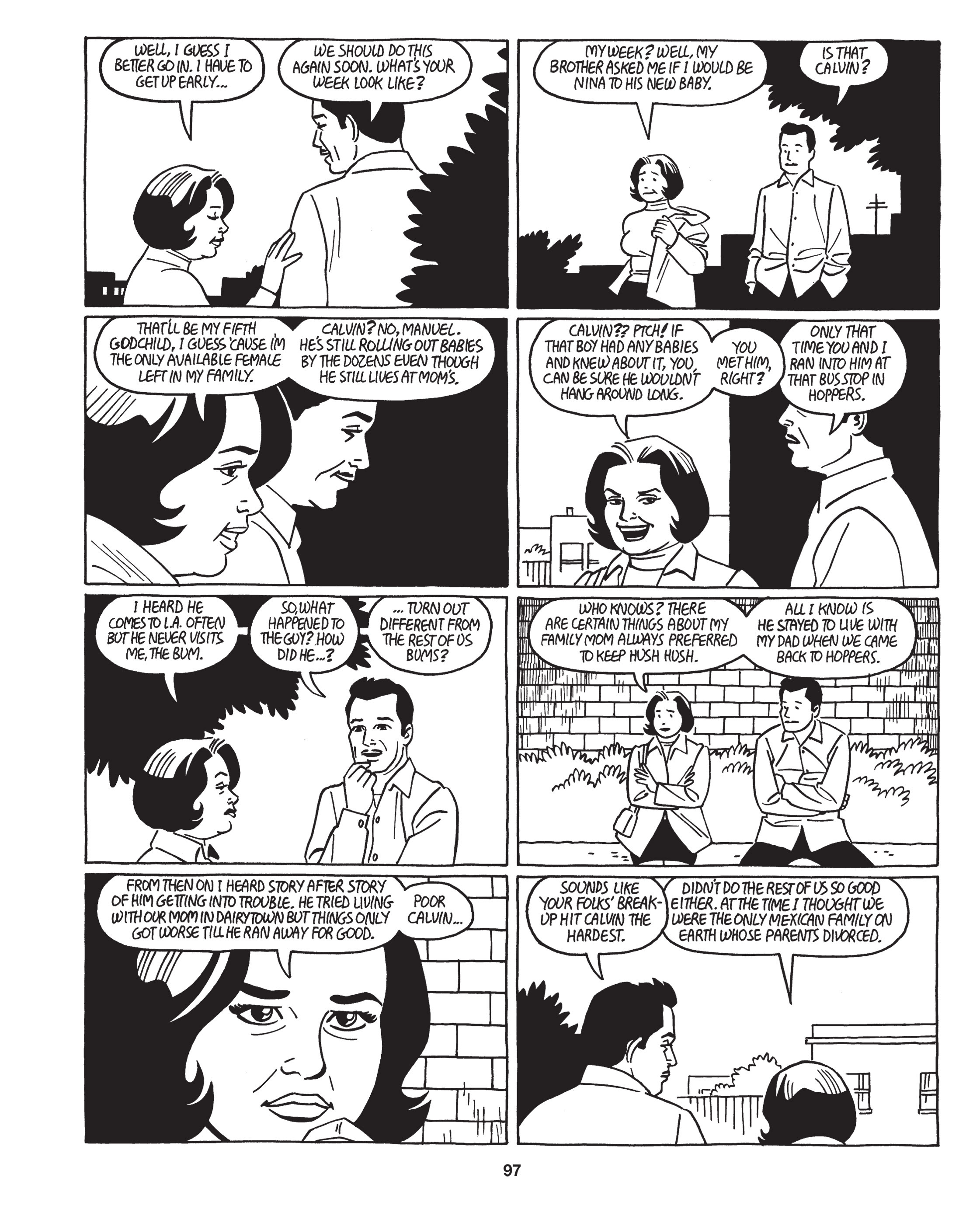 Read online Love and Rockets: New Stories comic -  Issue #3 - 99