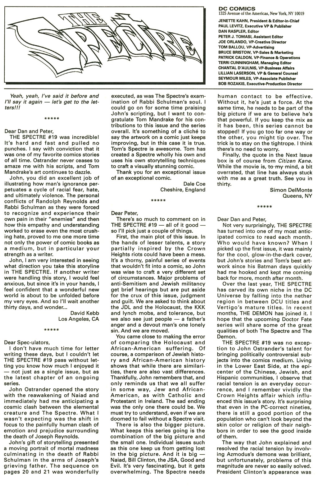 Read online The Spectre (1992) comic -  Issue #23 - 26