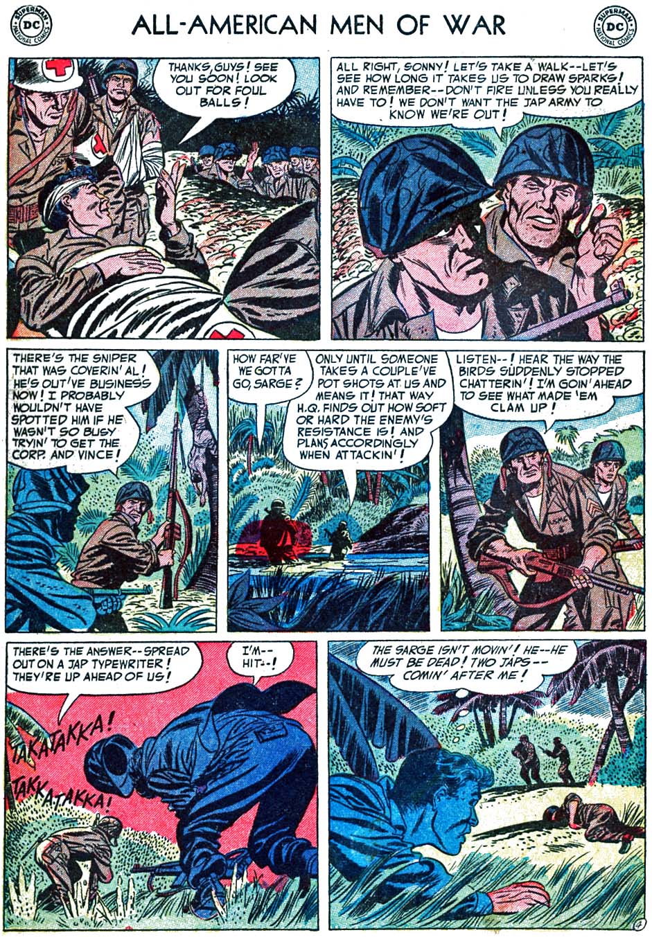 Read online All-American Men of War comic -  Issue #6 - 6