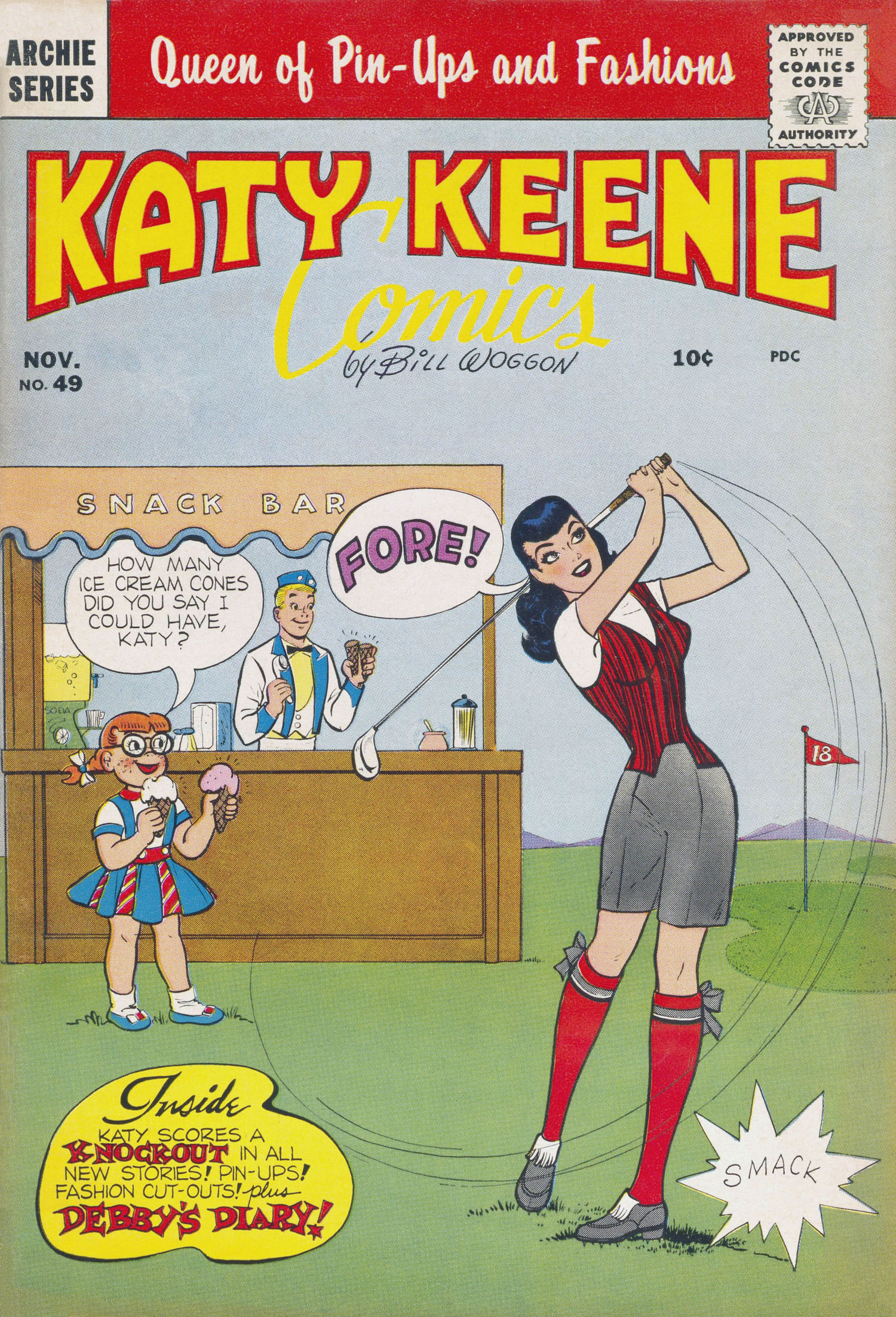 Read online Katy Keene (1949) comic -  Issue #49 - 1