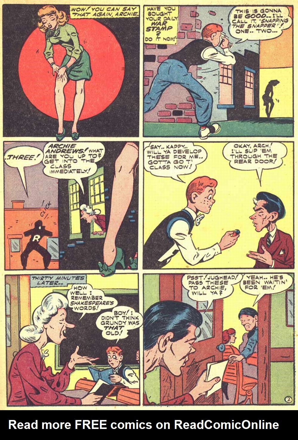 Read online Pep Comics comic -  Issue #48 - 35
