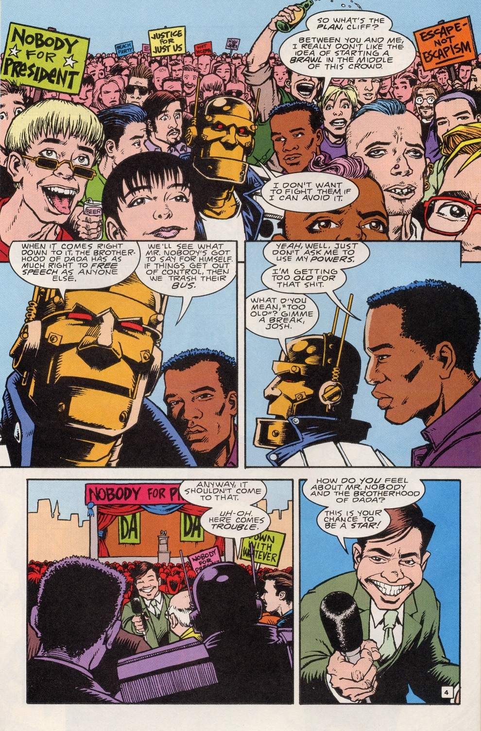 Read online Doom Patrol (1987) comic -  Issue #52 - 5