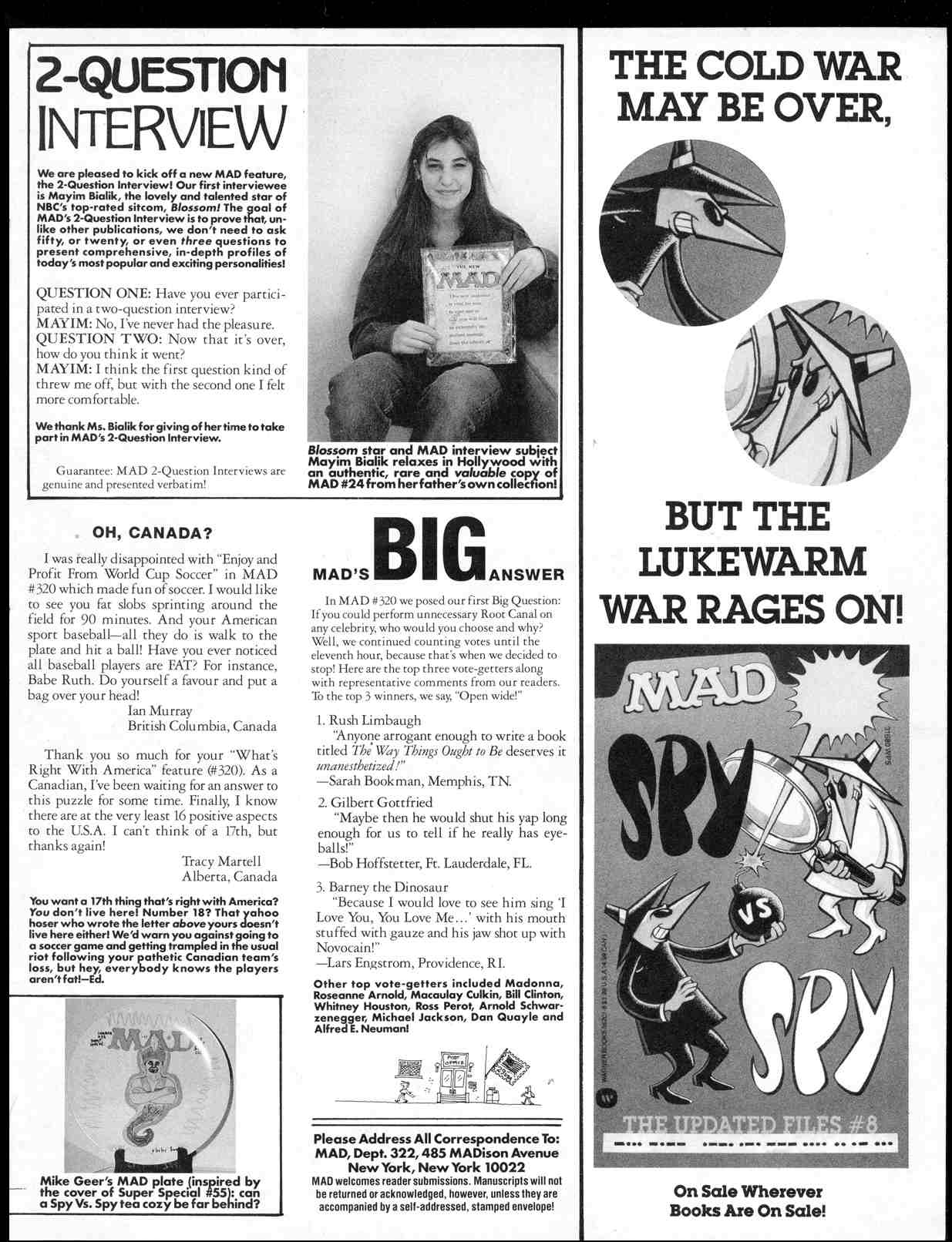 Read online MAD comic -  Issue #322 - 5