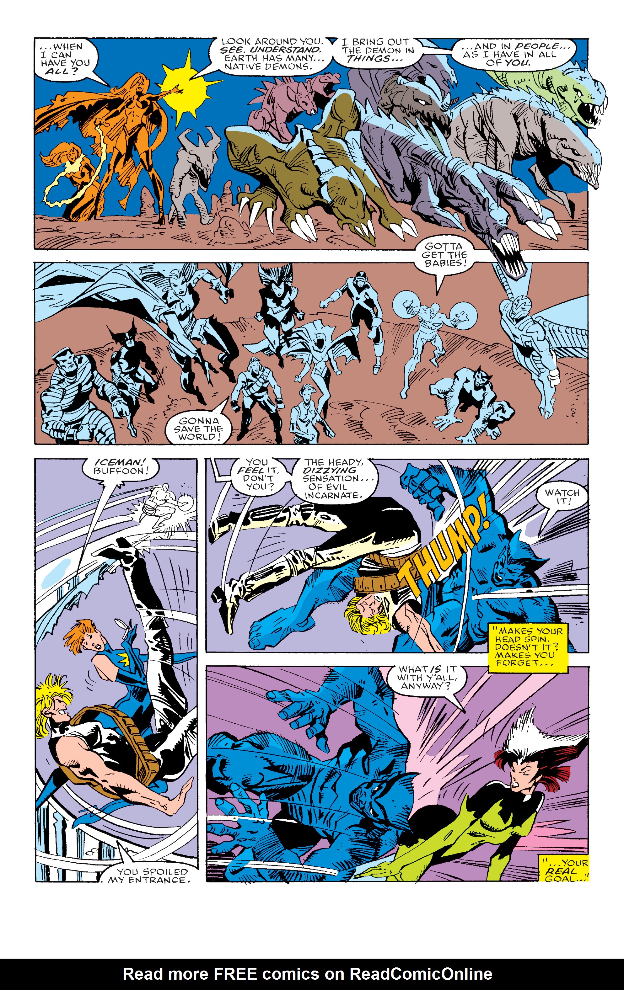 Read online X-Men Milestones: Inferno comic -  Issue # TPB (Part 4) - 94