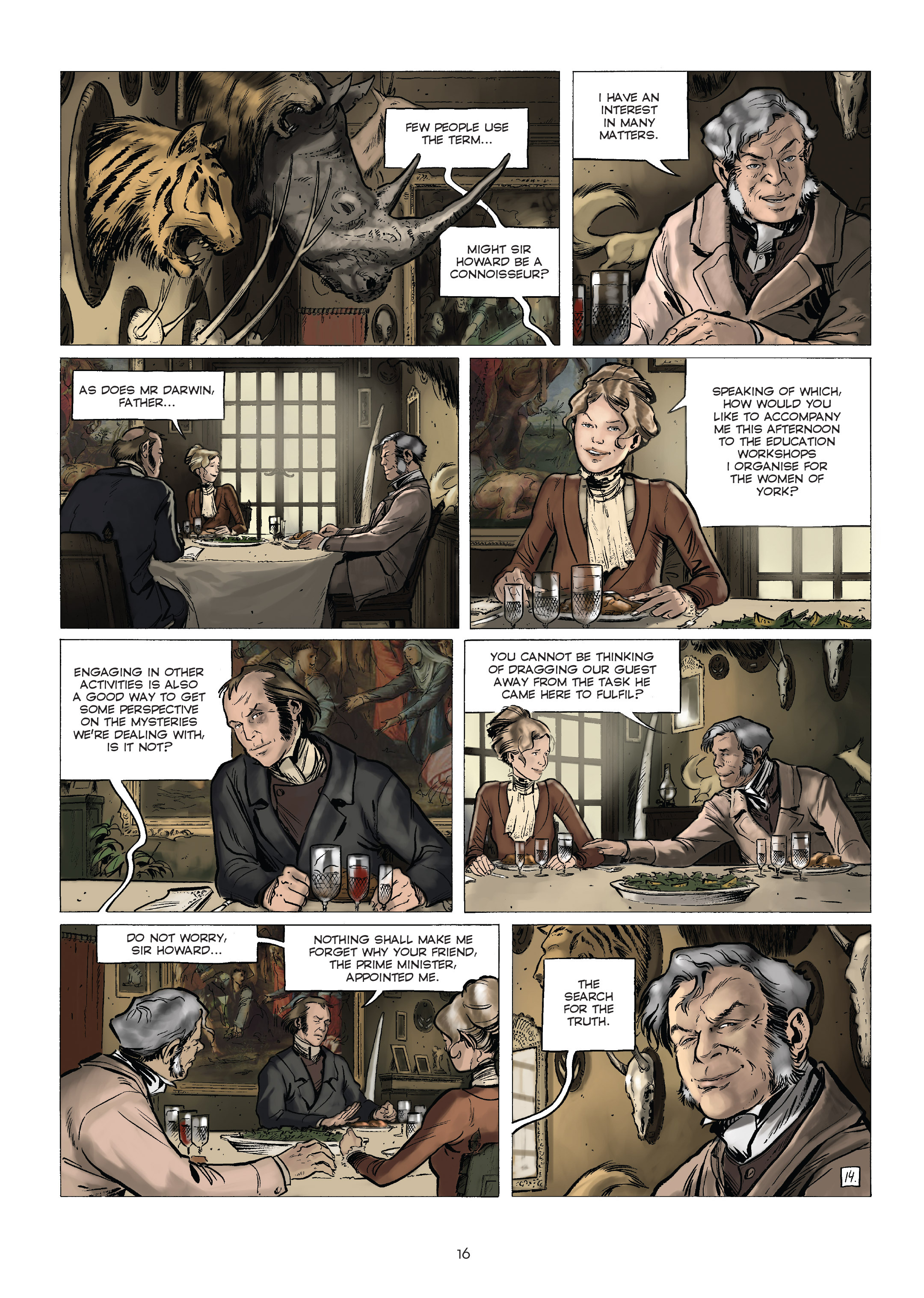 Read online Darwin's Diaries comic -  Issue #2 - 16