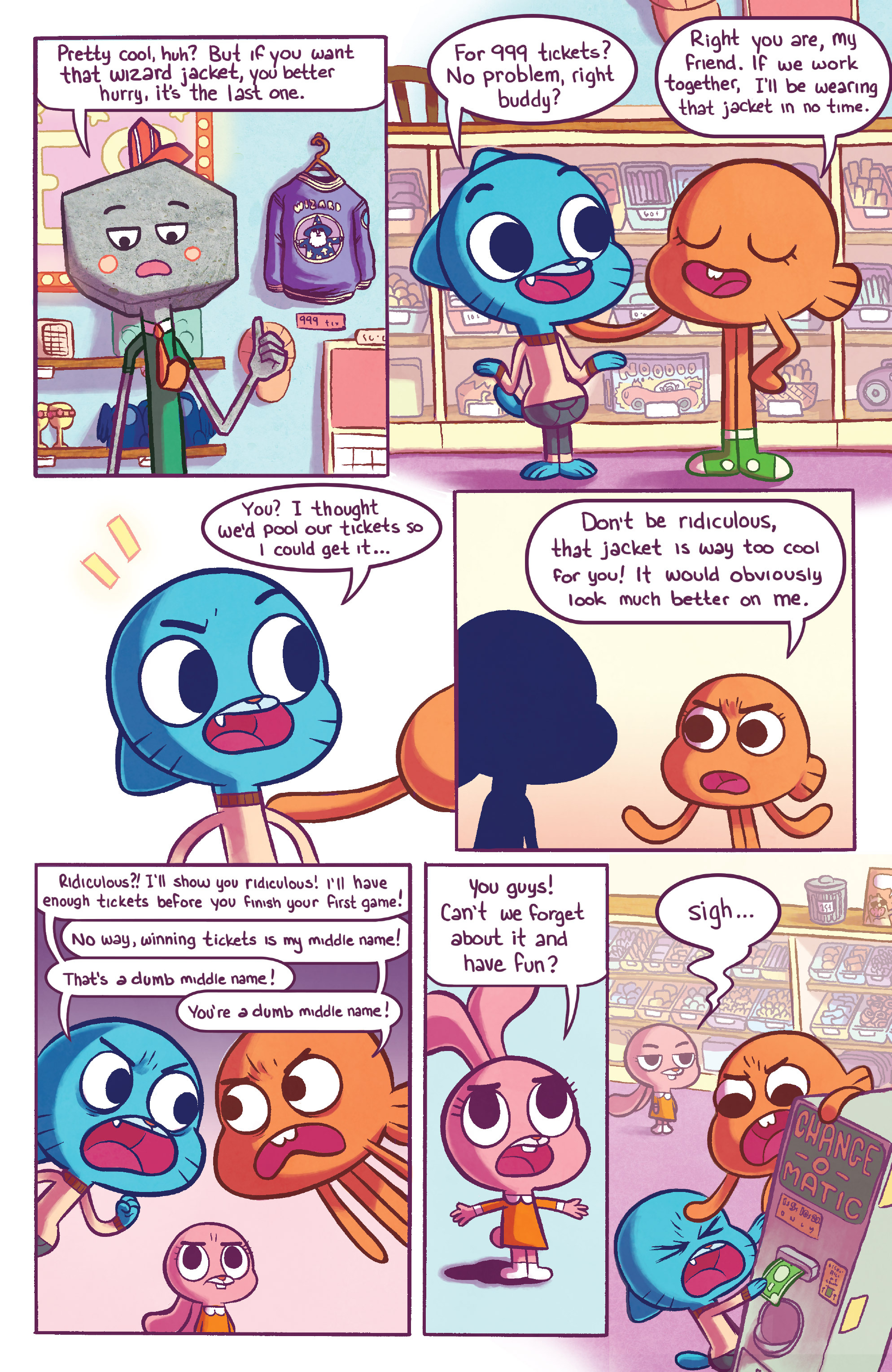Read online The Amazing World of Gumball comic -  Issue # _Special 1 - 6