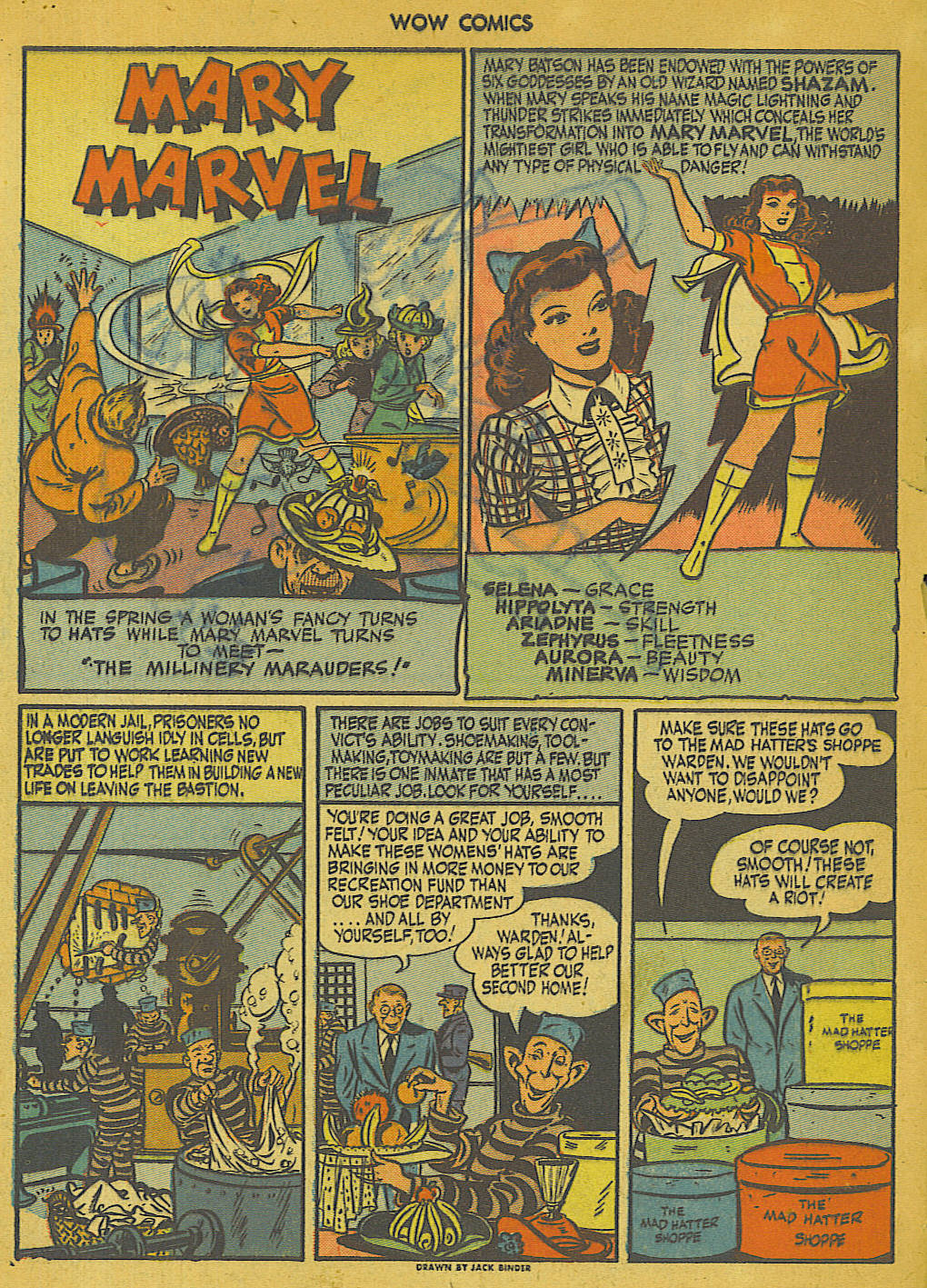 Read online Wow Comics comic -  Issue #32 - 3