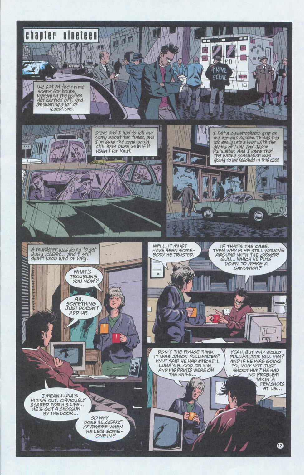 Read online Scene of the Crime comic -  Issue #4 - 13