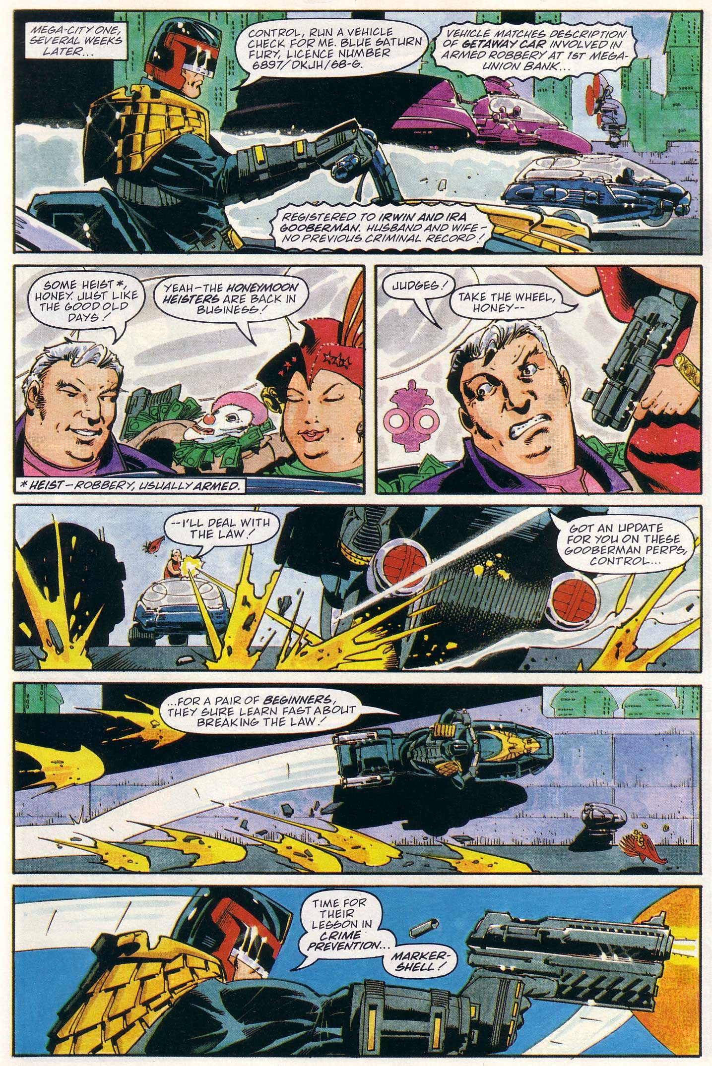 Read online Judge Dredd Lawman of the Future comic -  Issue #10 - 30