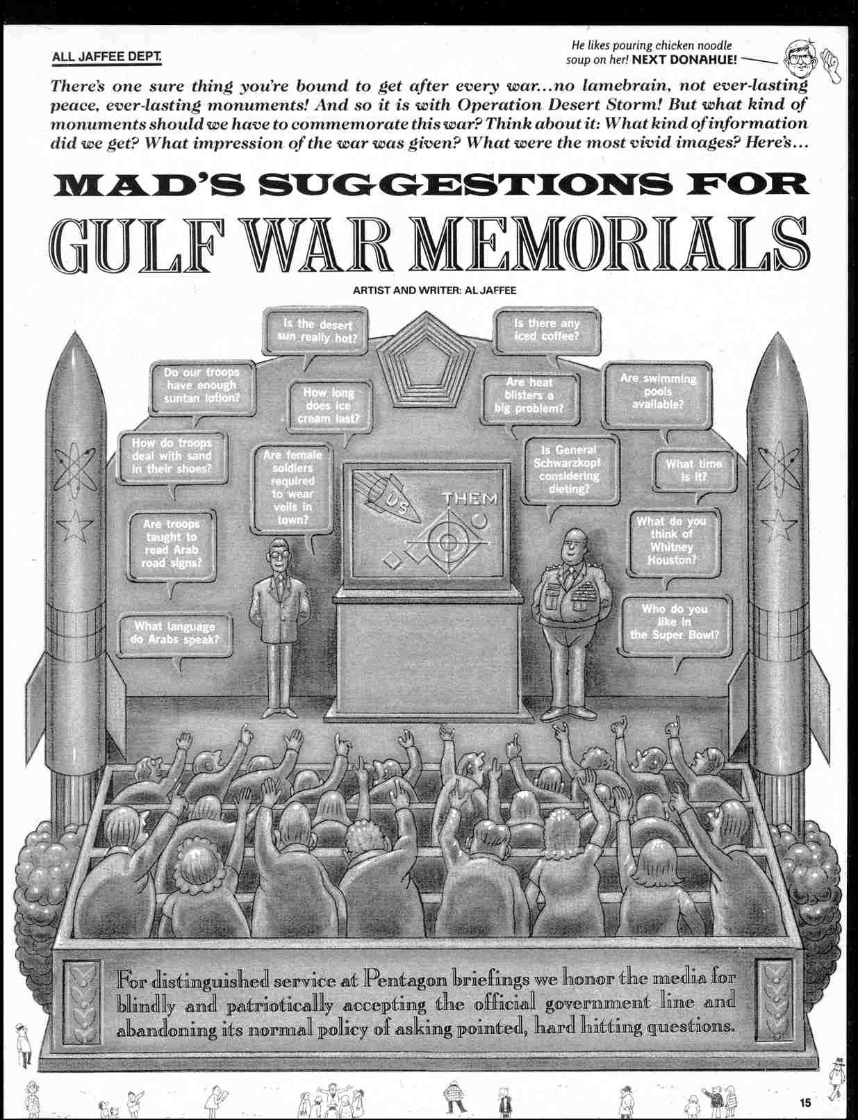 Read online MAD comic -  Issue #311 - 17