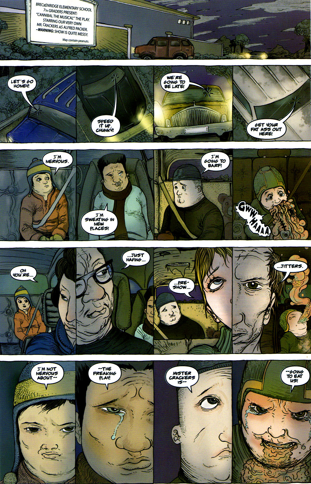 Read online Lloyd Kaufman Presents: The Toxic Avenger and Other Tromatic Tales comic -  Issue # TPB (Part 2) - 1