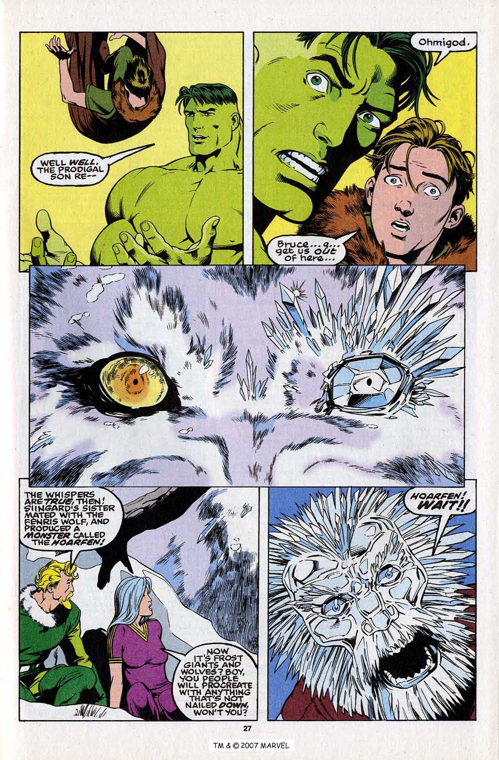 Read online The Incredible Hulk (1968) comic -  Issue #422 - 29