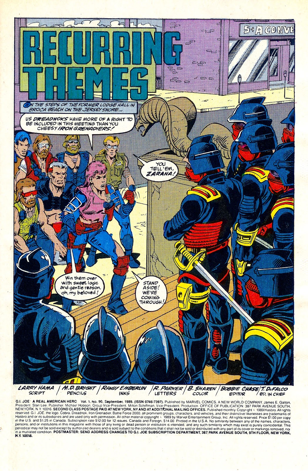G.I. Joe: A Real American Hero issue 90 - Page 2