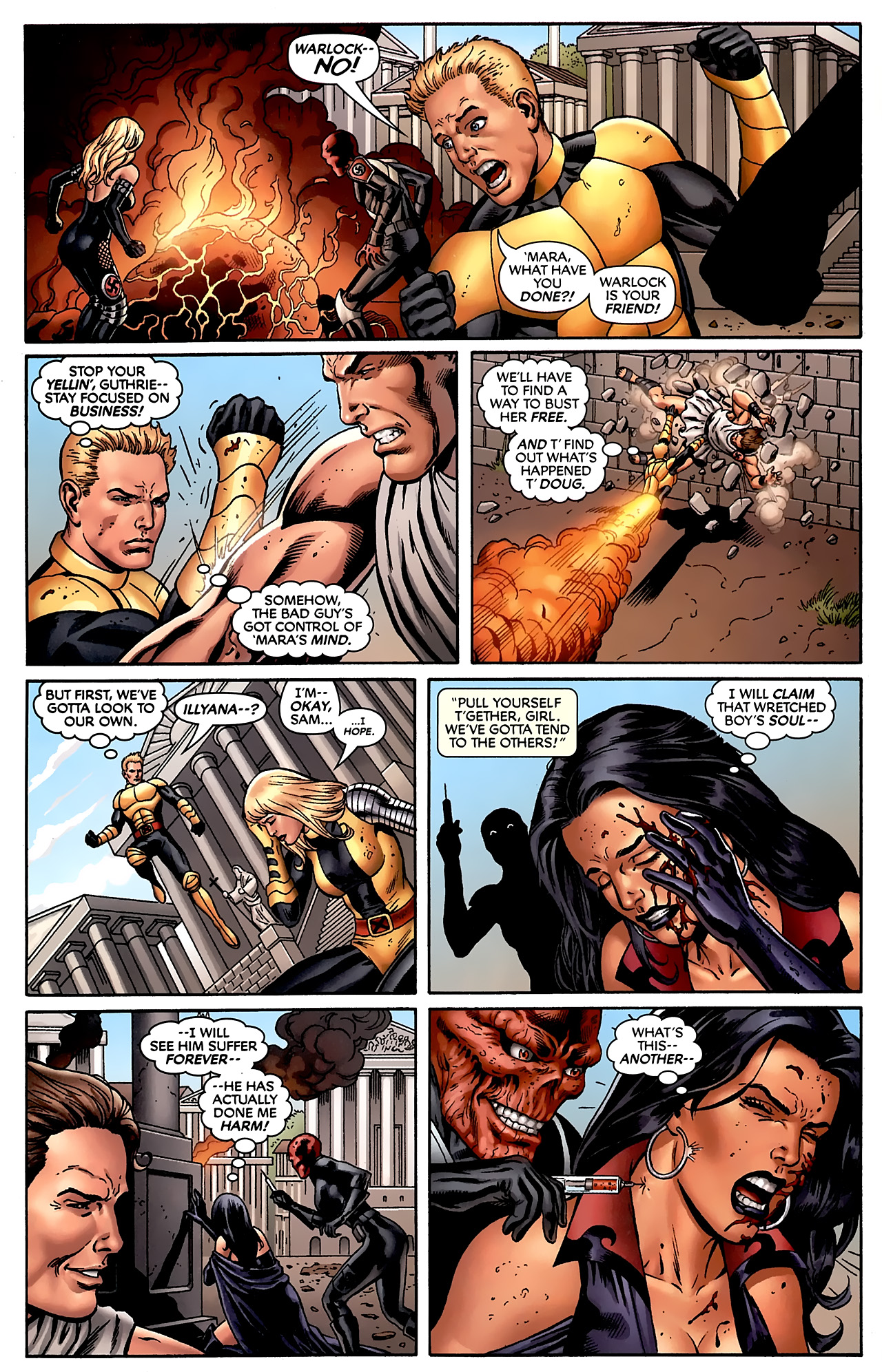 Read online New Mutants Forever comic -  Issue #3 - 10