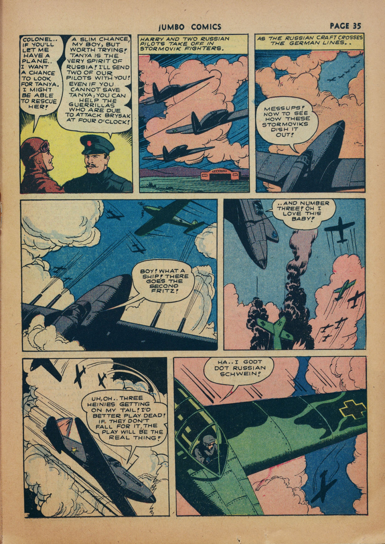 Read online Jumbo Comics comic -  Issue #49 - 37