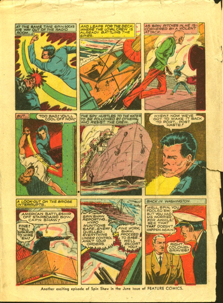 Read online Feature Comics comic -  Issue #44 - 48