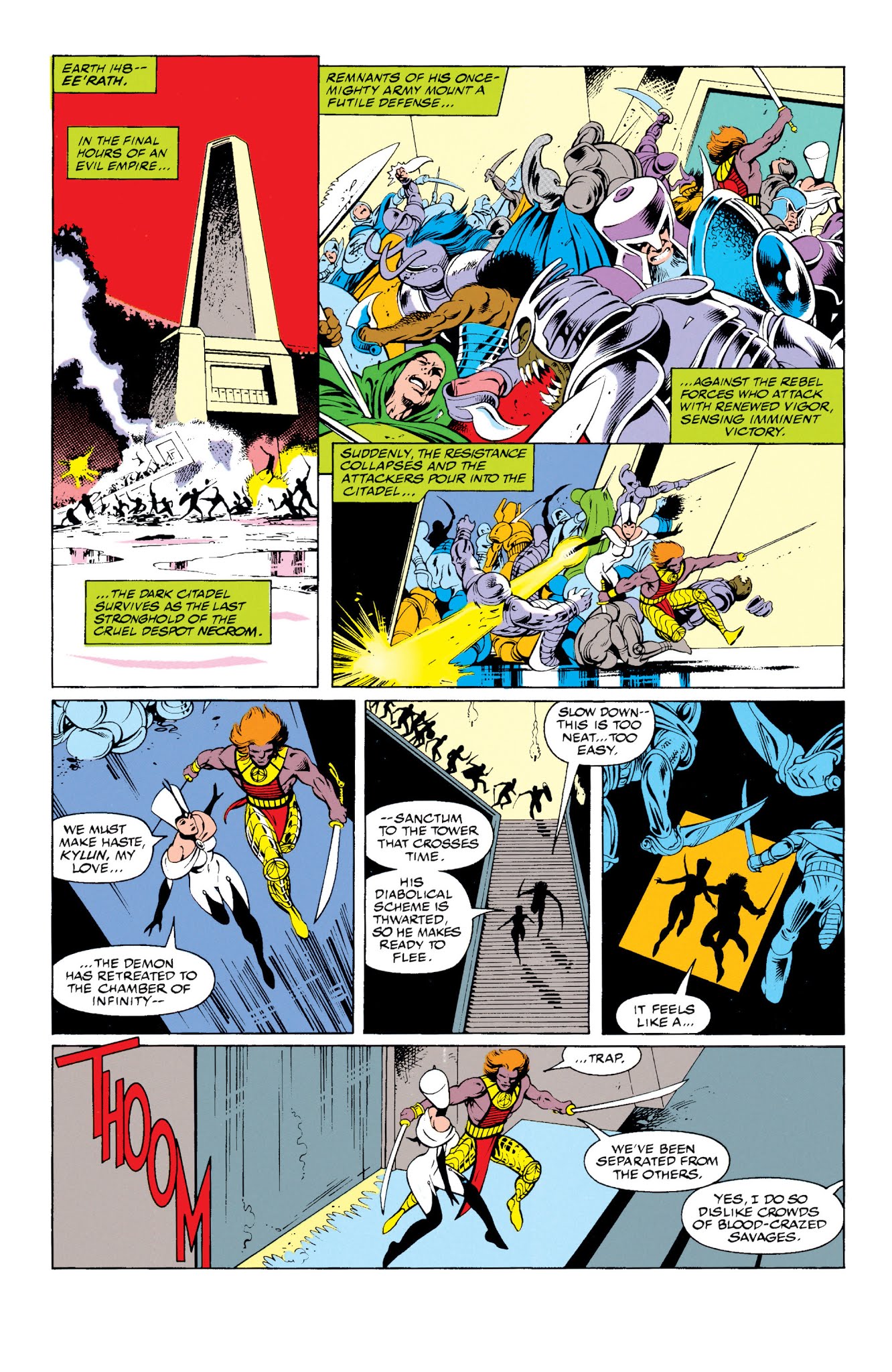 Read online Excalibur Visionaries: Alan Davis comic -  Issue # TPB 1 (Part 1) - 93
