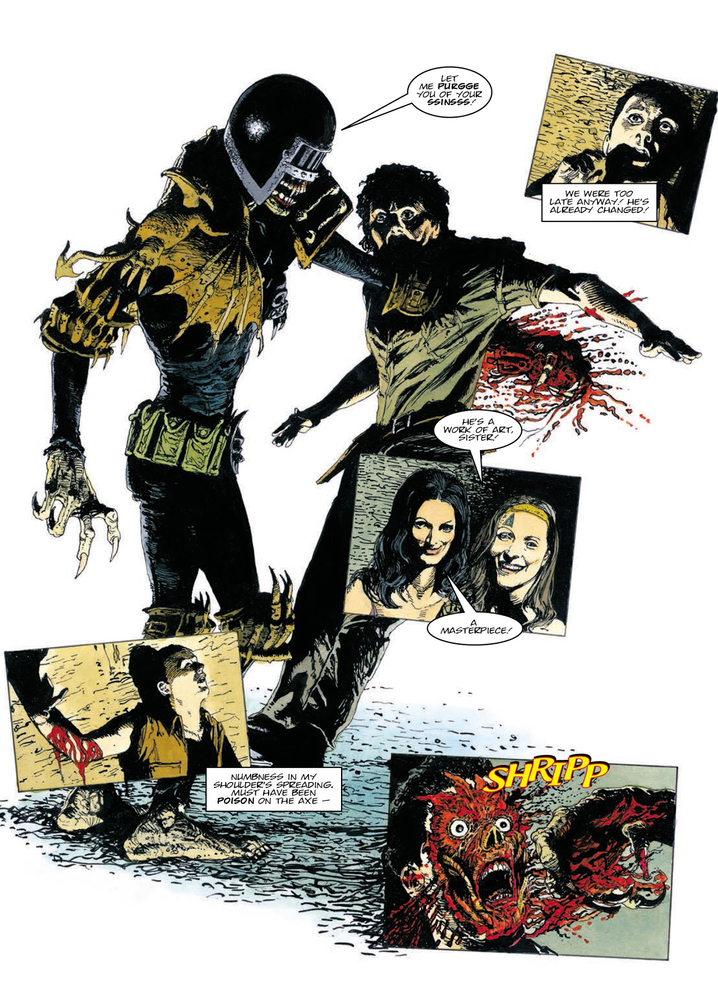 Read online Judge Anderson: The Psi Files comic -  Issue # TPB 4 - 131