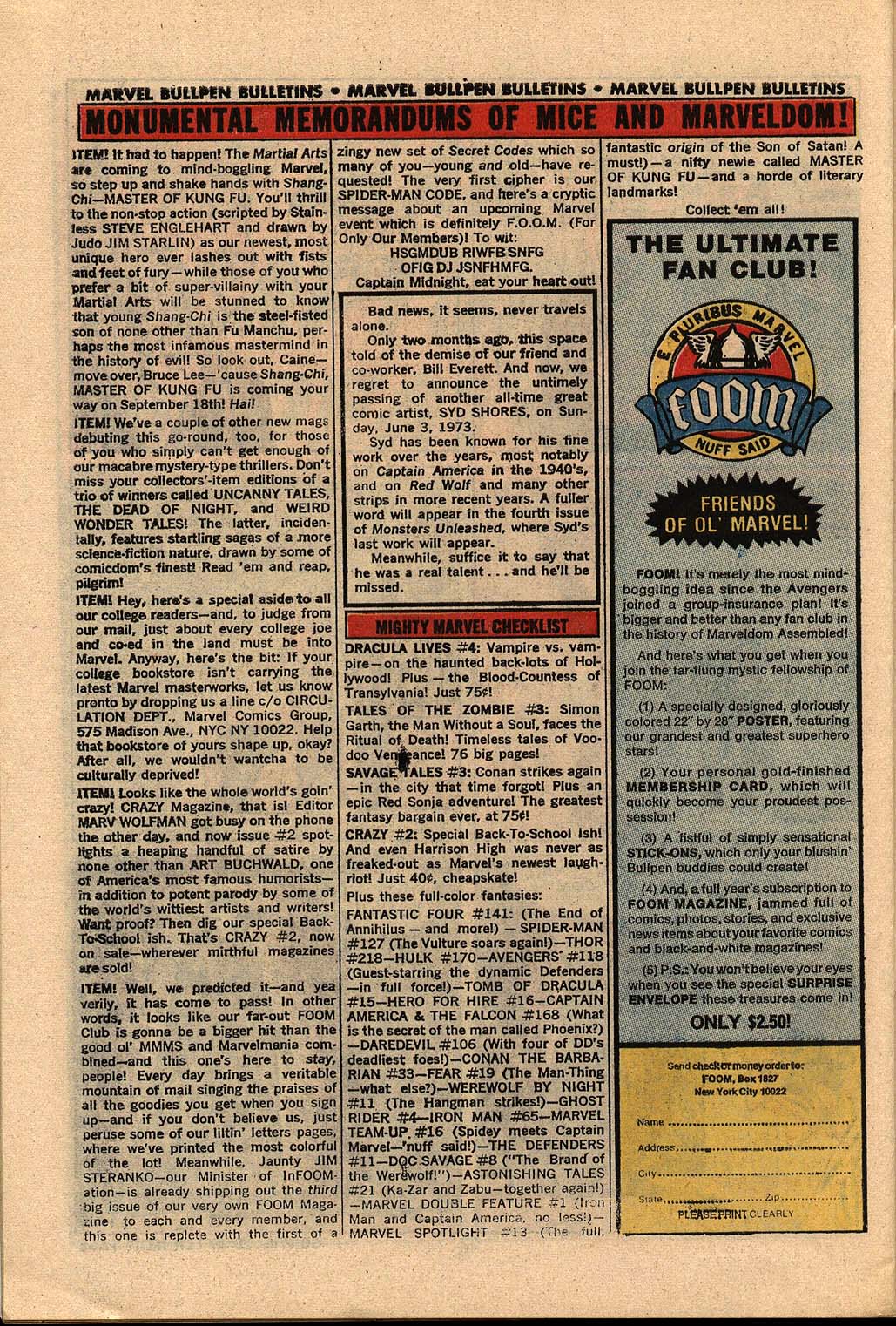 Read online Astonishing Tales (1970) comic -  Issue #21 - 19