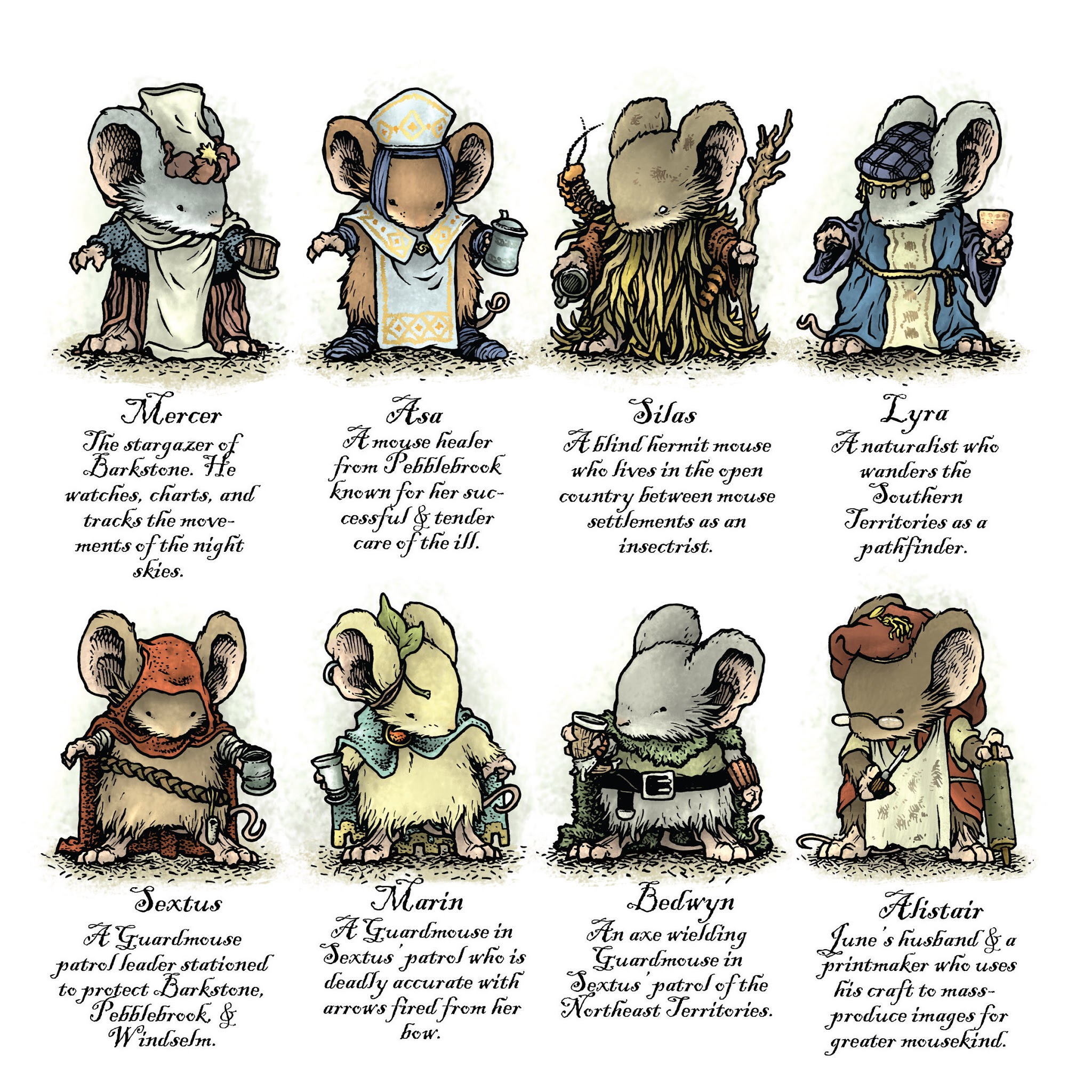 Read online Mouse Guard: Legends of the Guard Volume Three comic -  Issue # TPB - 128
