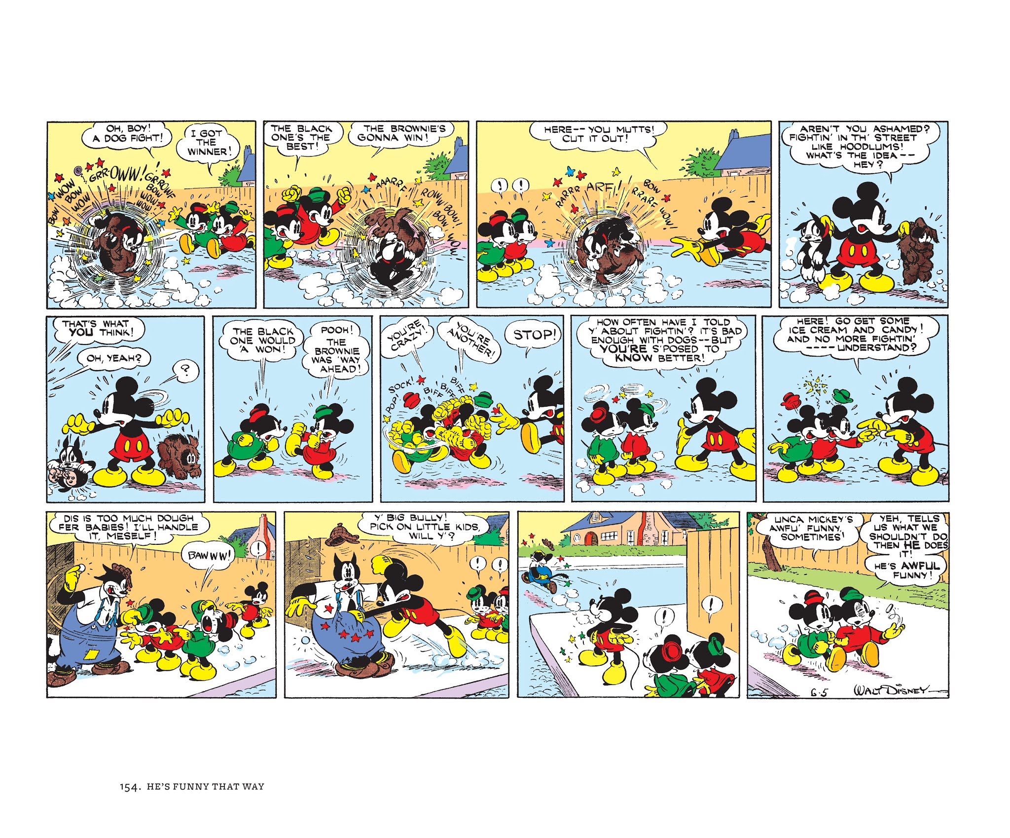 Read online Walt Disney's Mickey Mouse Color Sundays comic -  Issue # TPB 2 (Part 2) - 54