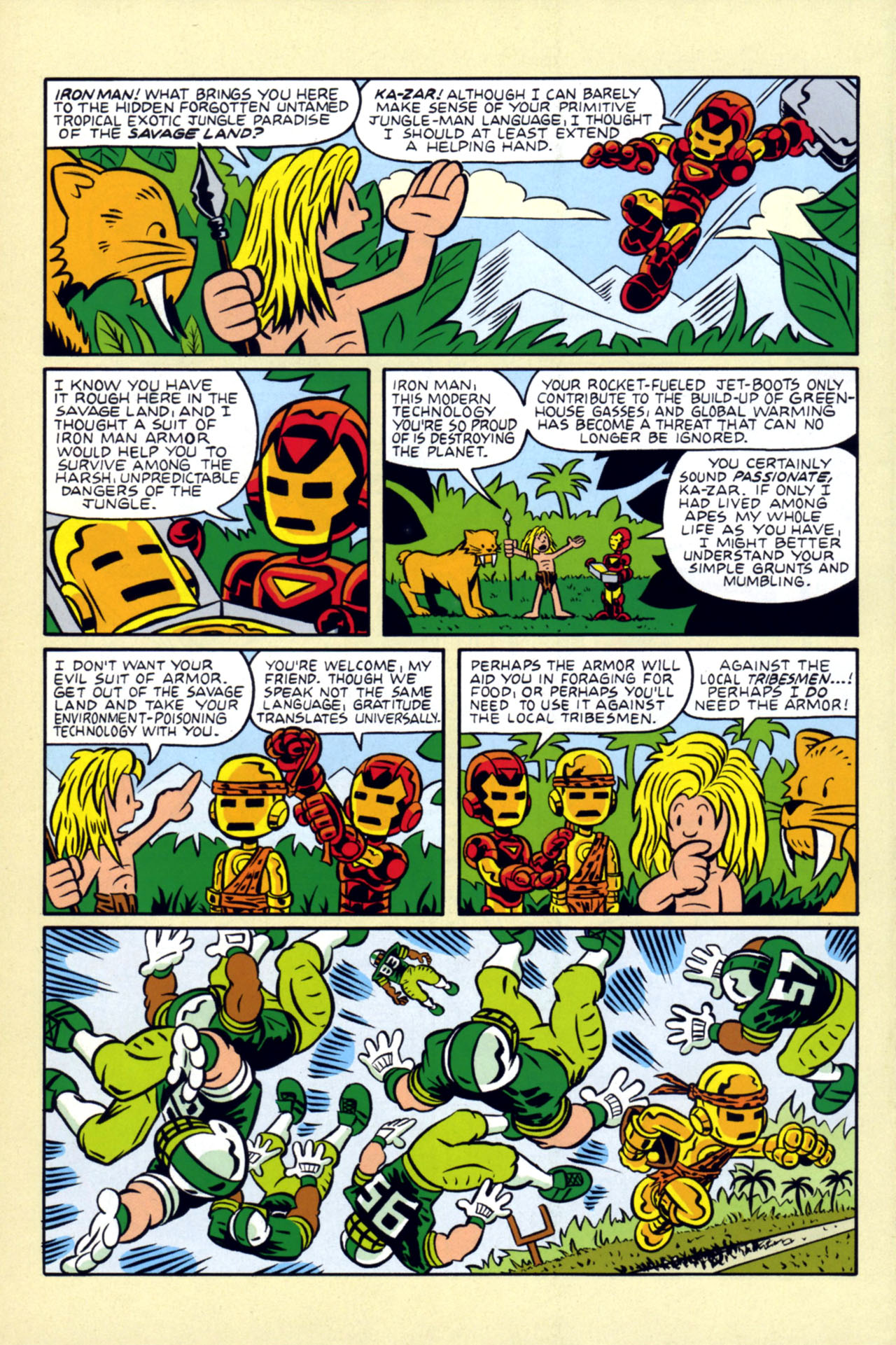 Read online Iron Man and Power Pack comic -  Issue #3 - 25