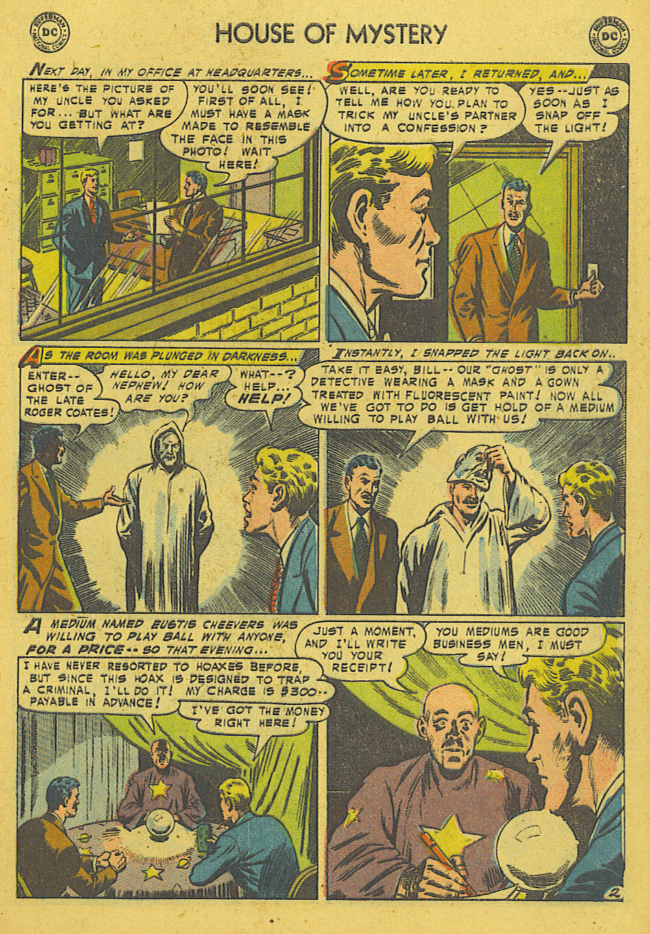 Read online House of Mystery (1951) comic -  Issue #38 - 29