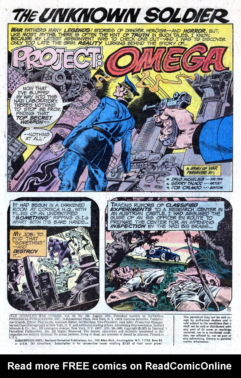 Read online Star Spangled War Stories (1952) comic -  Issue #190 - 3