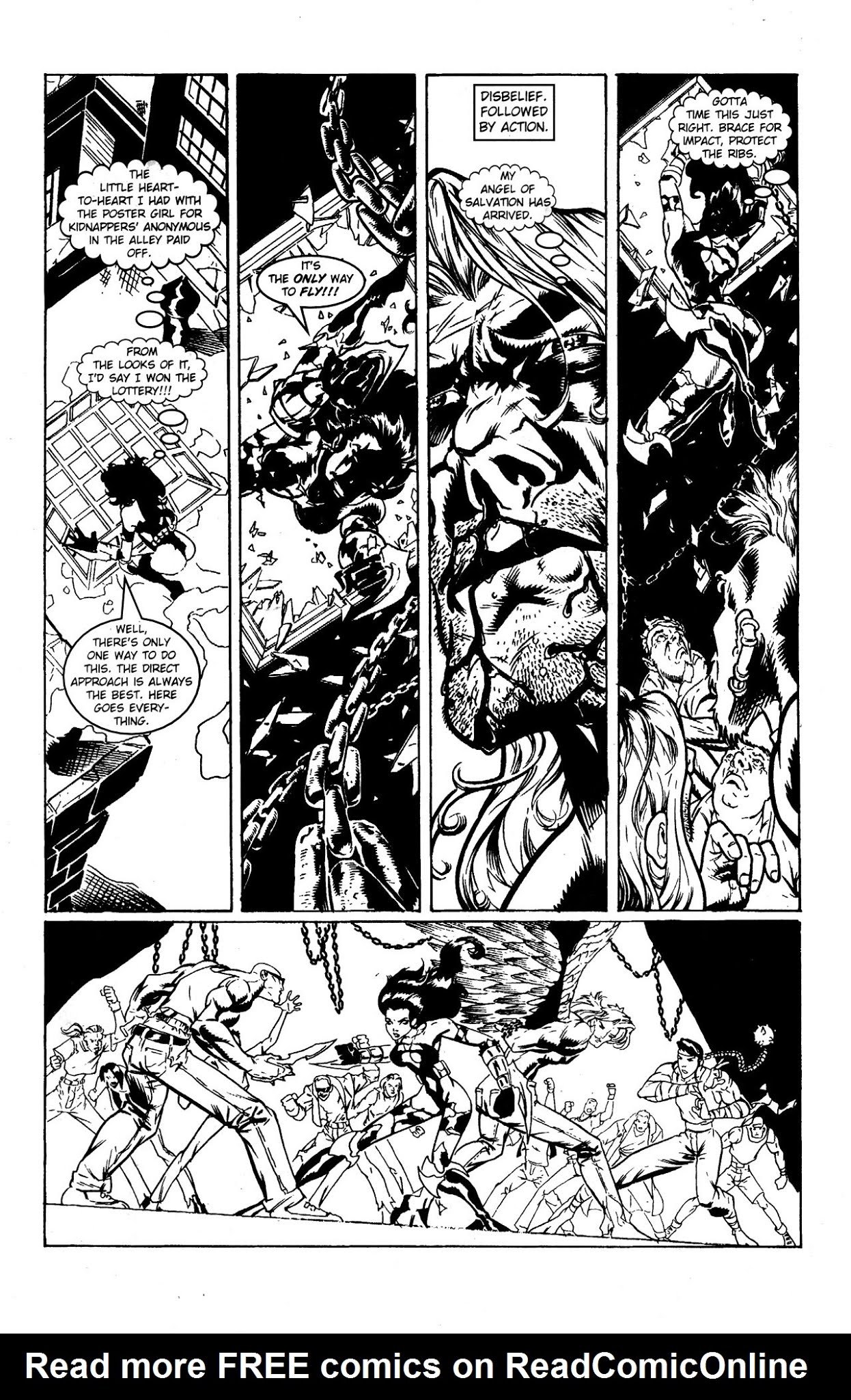 Read online Razor and Warrior Nun Areala: Dark Prophecy comic -  Issue #1 - 12