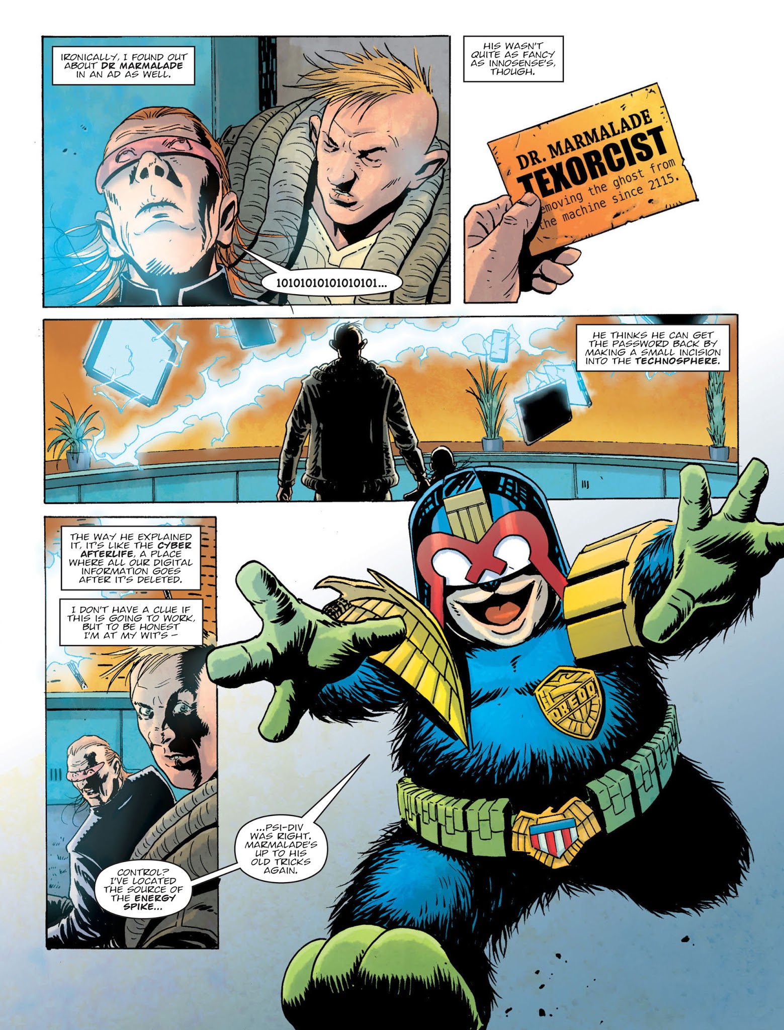 Read online 2000 AD comic -  Issue #2037 - 7