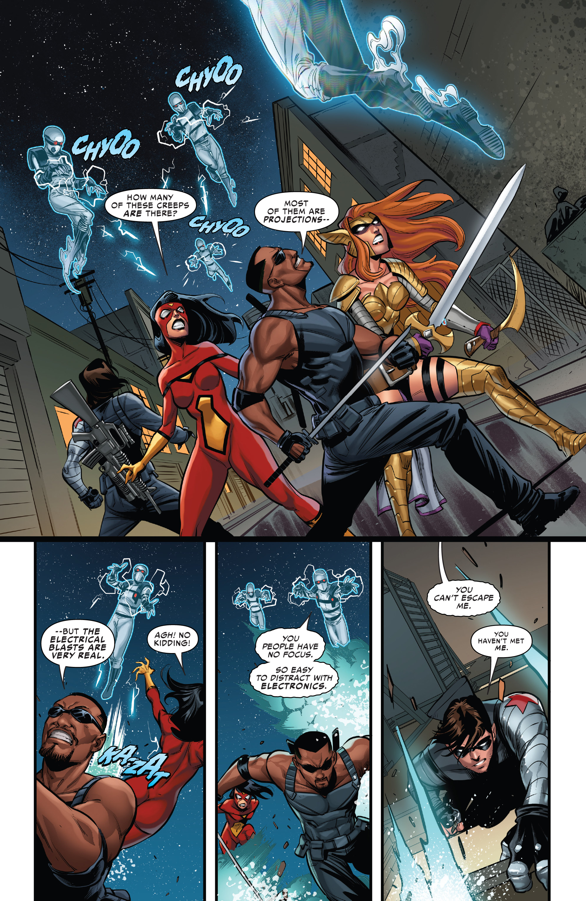 Read online Strikeforce comic -  Issue #5 - 8