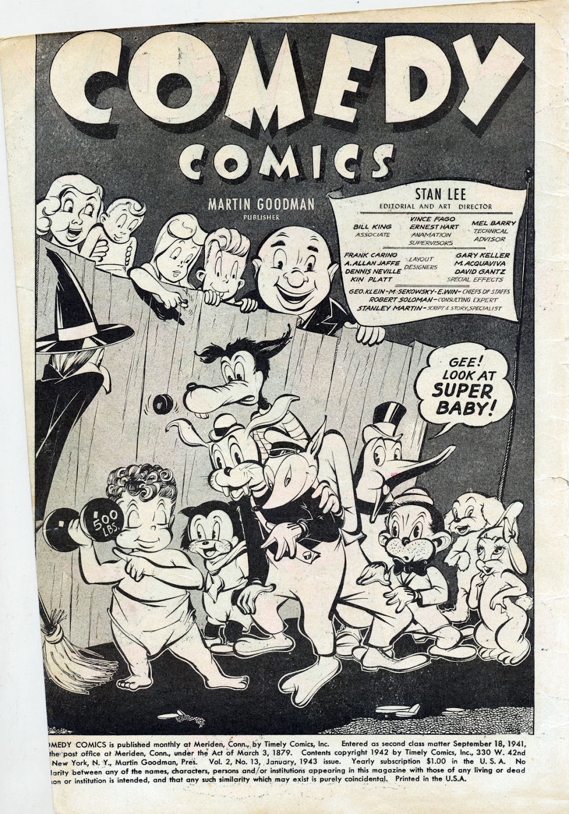 Comedy Comics (1942) issue 13 - Page 3