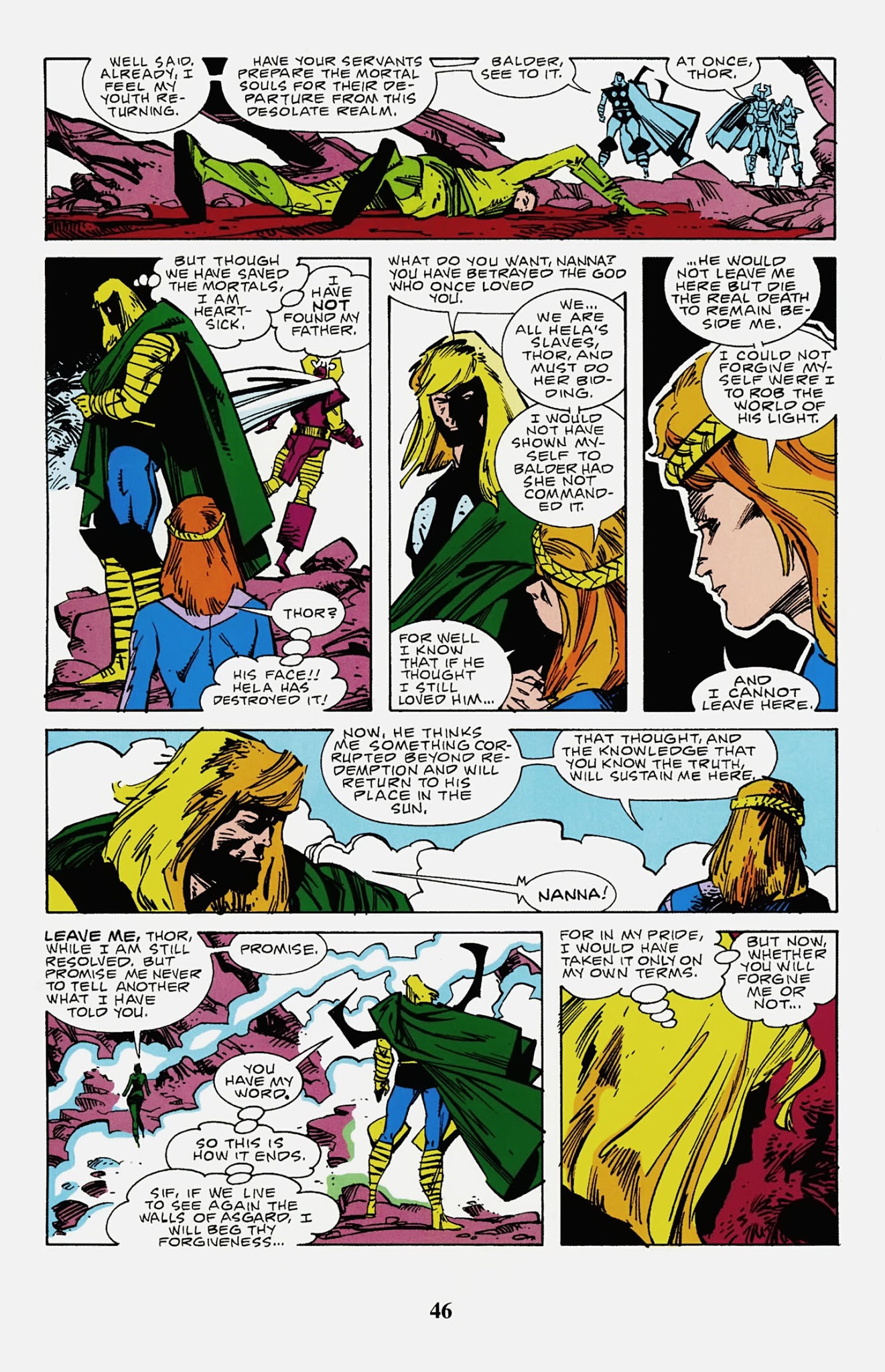 Read online Thor Visionaries: Walter Simonson comic -  Issue # TPB 3 - 48