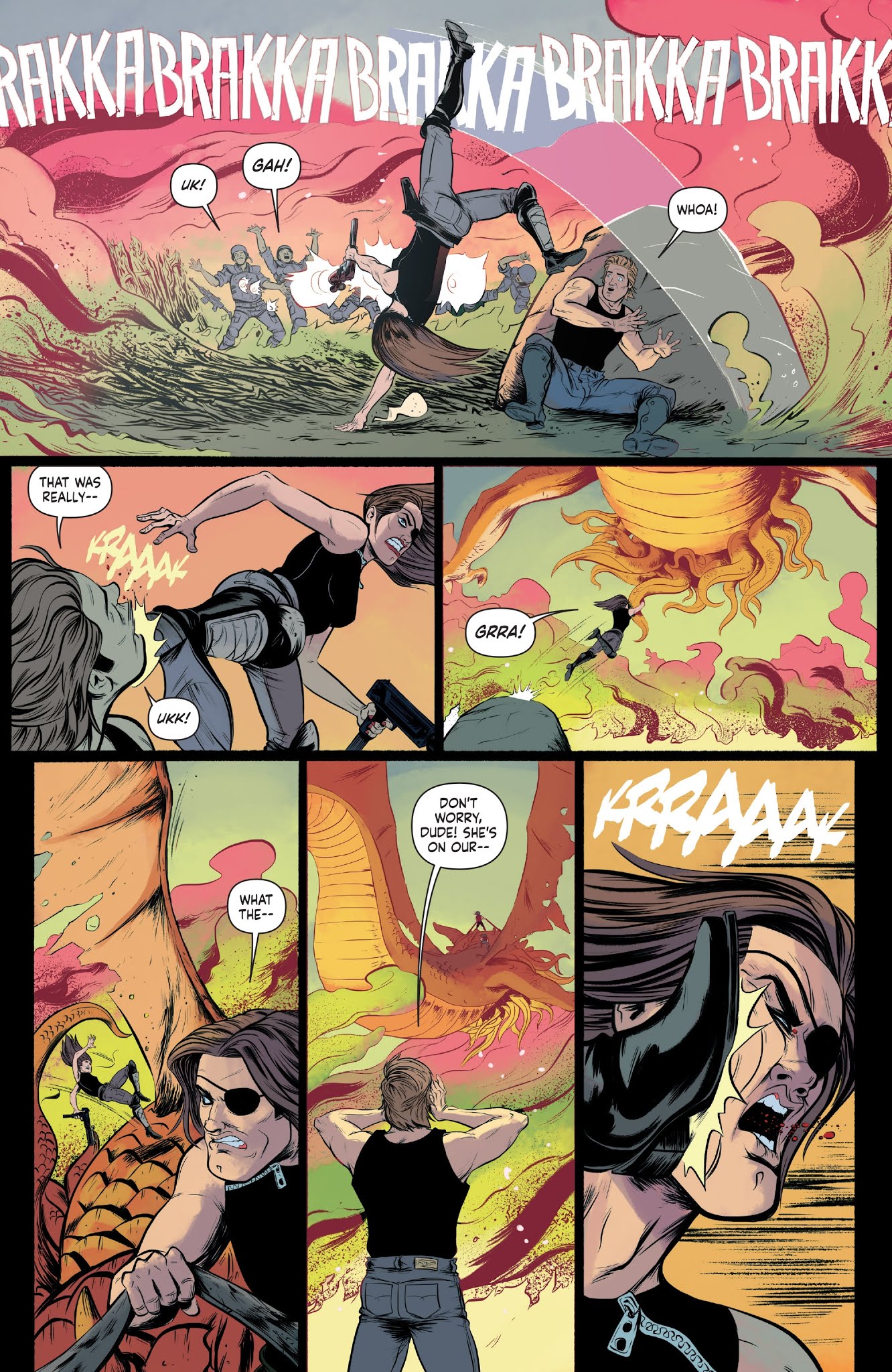 Read online Big Trouble in Little China/Escape From New York comic -  Issue #Big Trouble in Little China / Escape from New York _TPB - 131