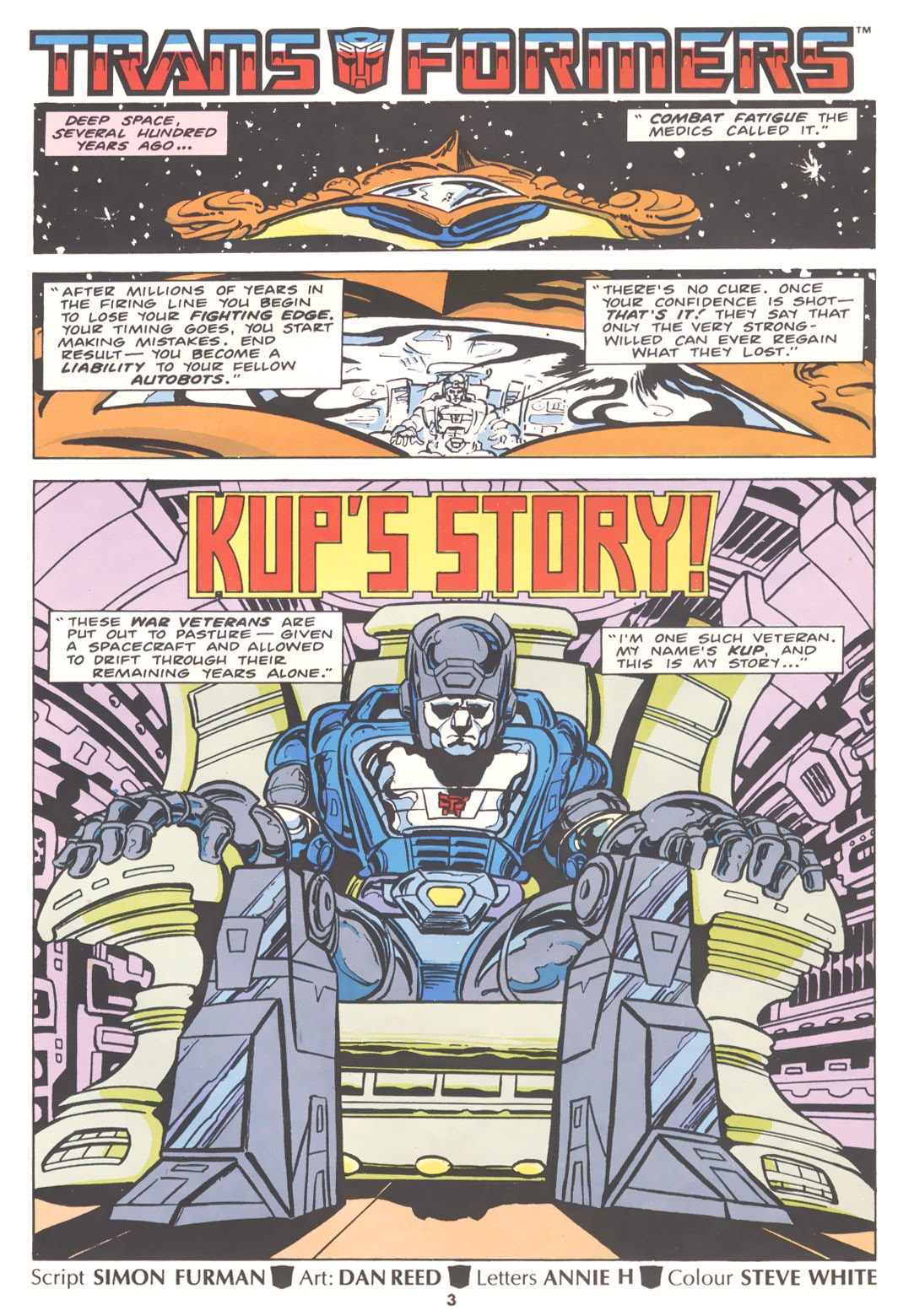 Read online The Transformers (UK) comic -  Issue #132 - 3