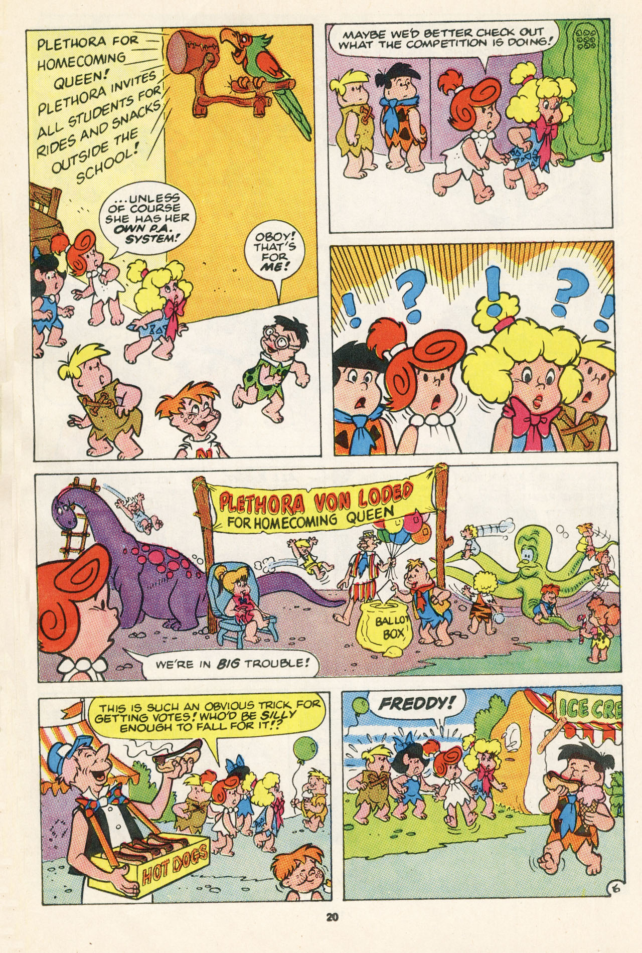 Read online The Flintstone Kids comic -  Issue #8 - 22