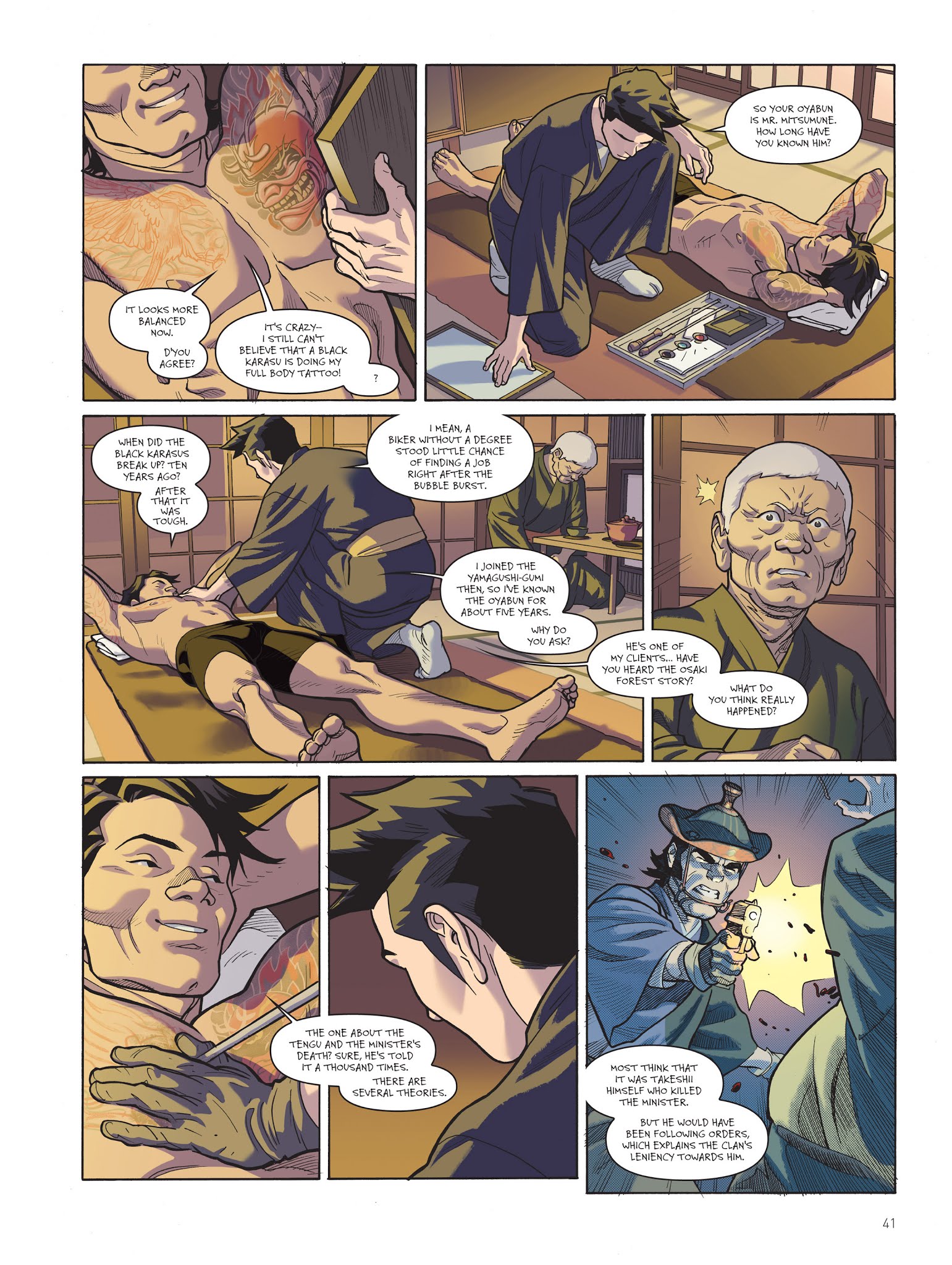 Read online Tebori comic -  Issue #1 - 42