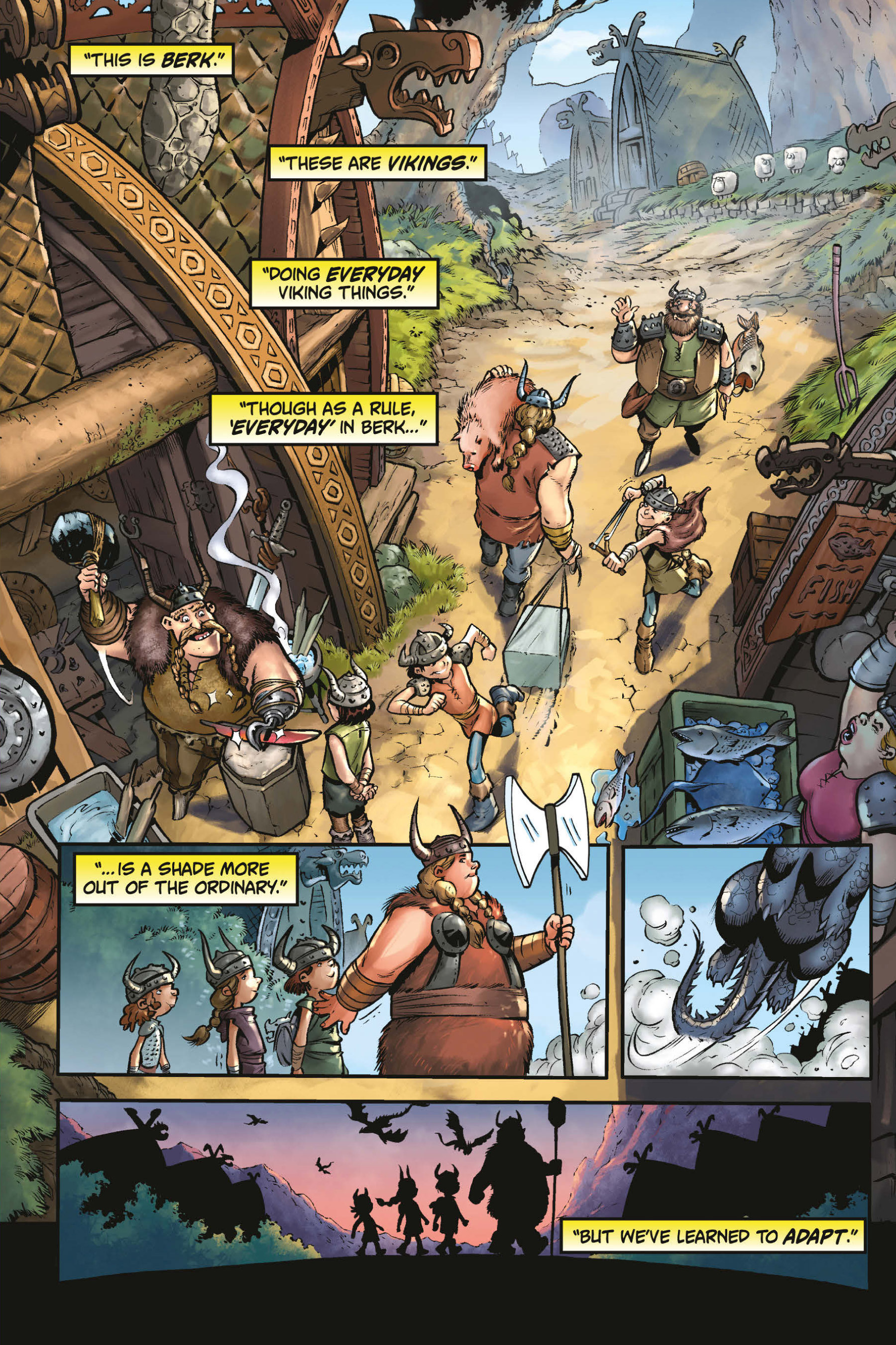 Read online DreamWorks Dragons: Riders of Berk comic -  Issue #1 - 7