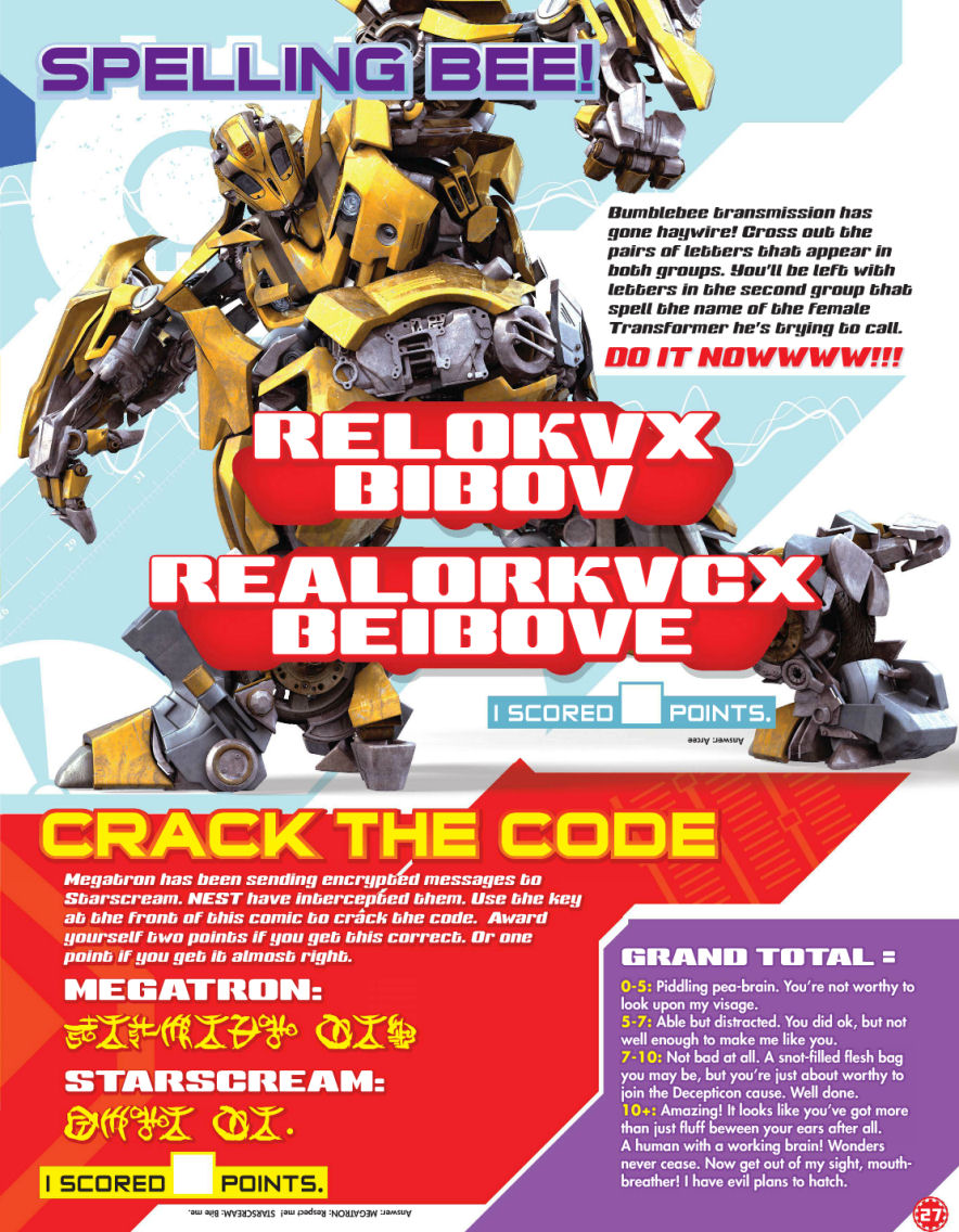 Read online Transformers: Dark of the Moon comic -  Issue #4 - 18