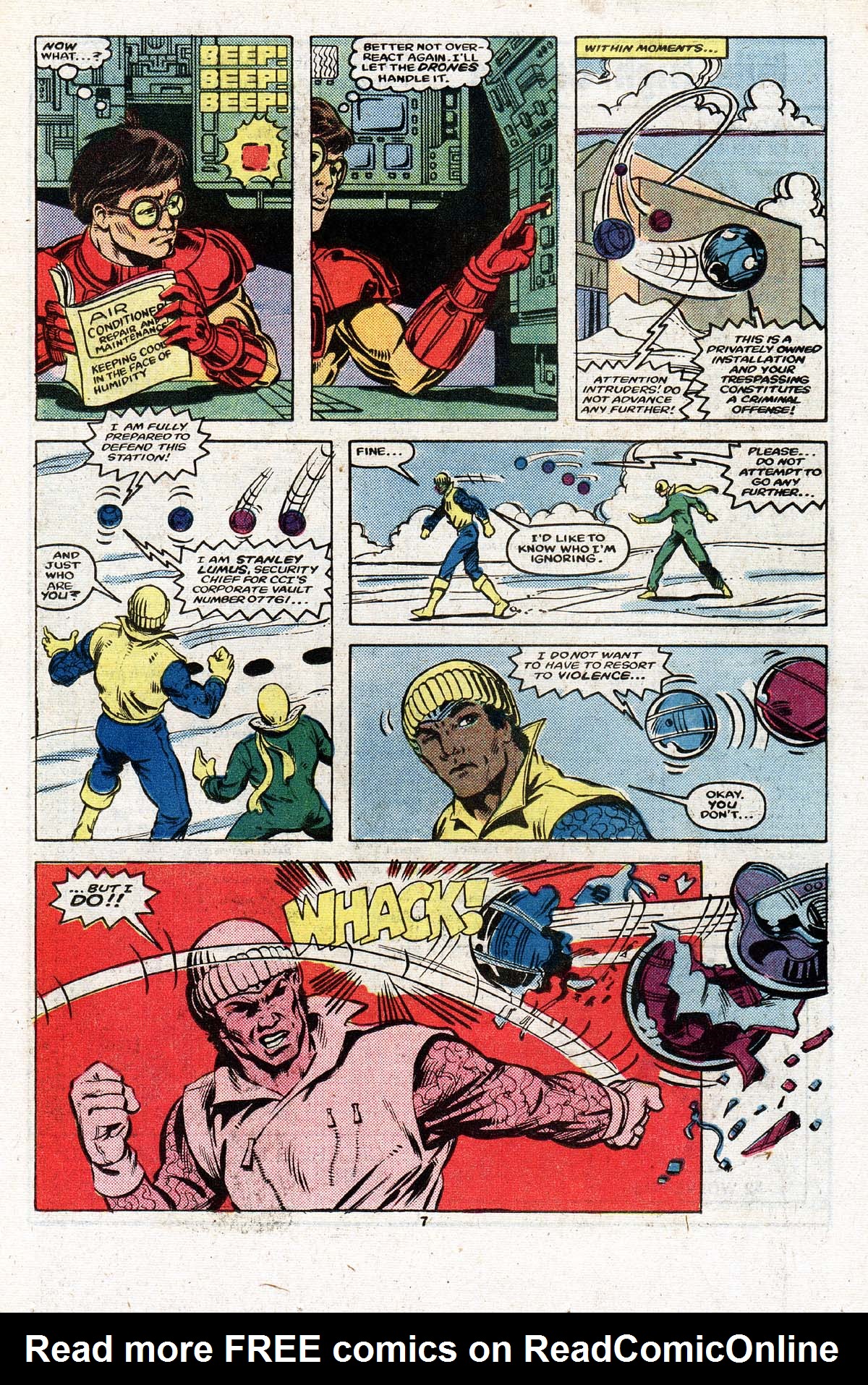 Read online Power Man and Iron Fist (1978) comic -  Issue #115 - 9