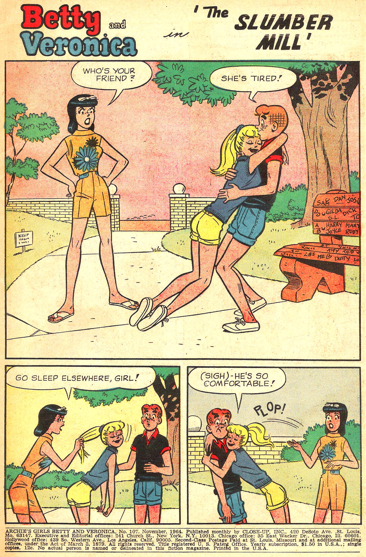 Read online Archie's Girls Betty and Veronica comic -  Issue #107 - 3