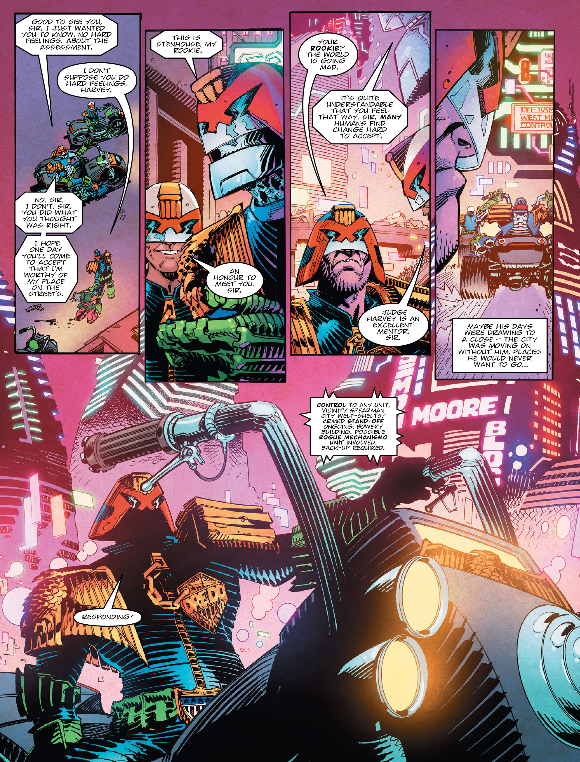 Read online 2000 AD comic -  Issue #2028 - 7