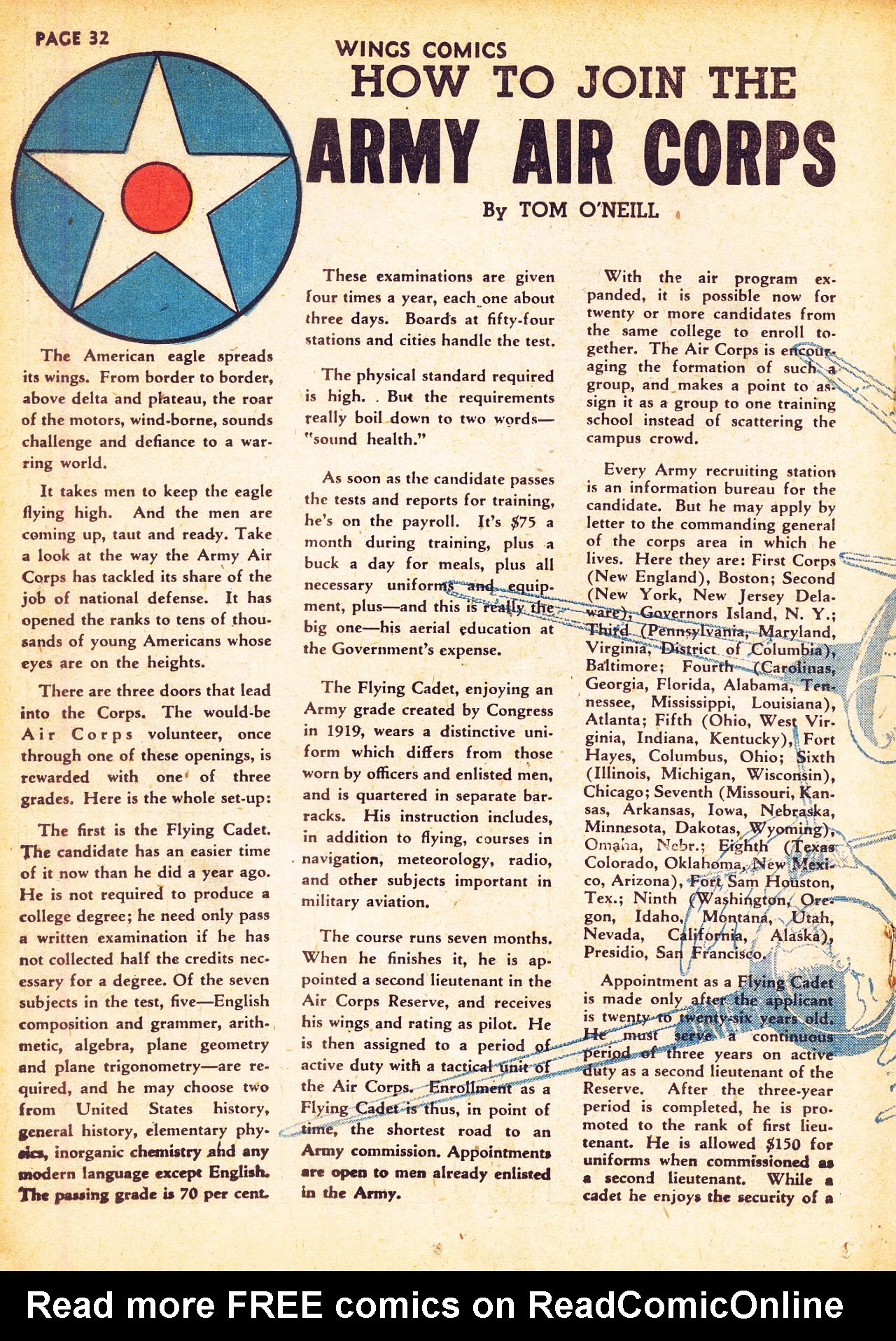 Read online Wings Comics comic -  Issue #20 - 34